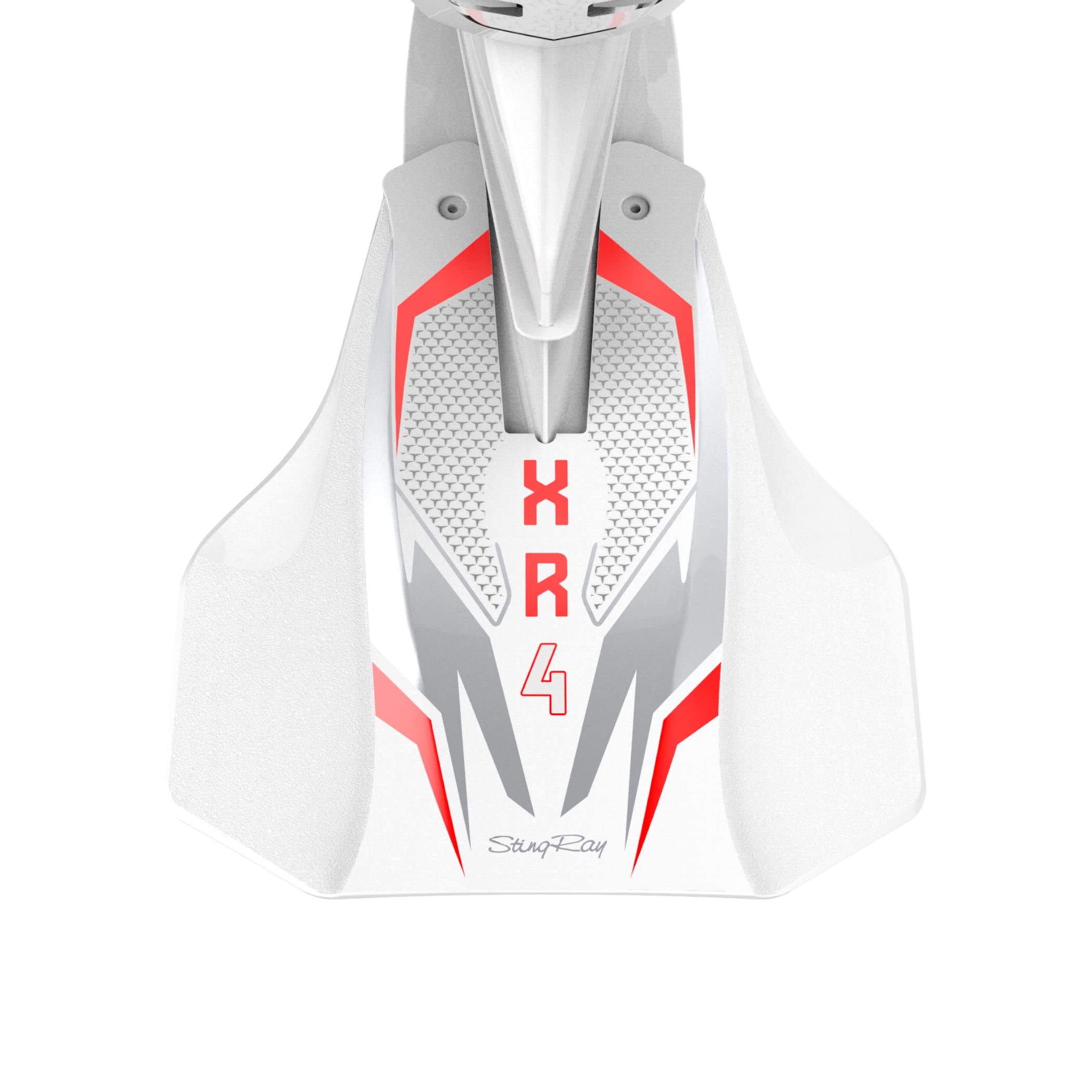 HYDROFOILS STINGRAY - XR4 Senior Hydrofoils for 40-300 hp Boats (White) - Perfect for Water Skiing, Wakeboarding, Tubing - Engine Stabilizer Fins for Outboard/Outdrive Motors - Made in The USA