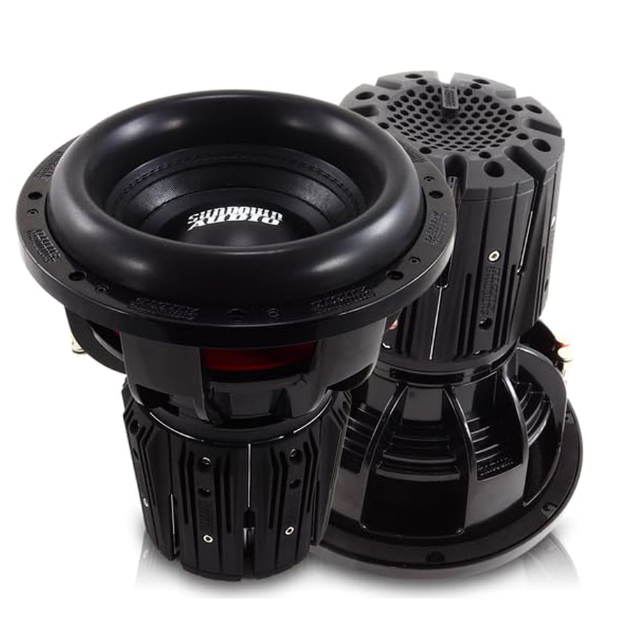 12" Sundown Audio NSv6 Subwoofer – Dual 2 Ohm, 3500W RMS/7000W Peak, 8-Layer Voice Coil, 35mm Xmax, Mega Roll v.2, Neodymium Motor, Advanced Cooling SPL Sub