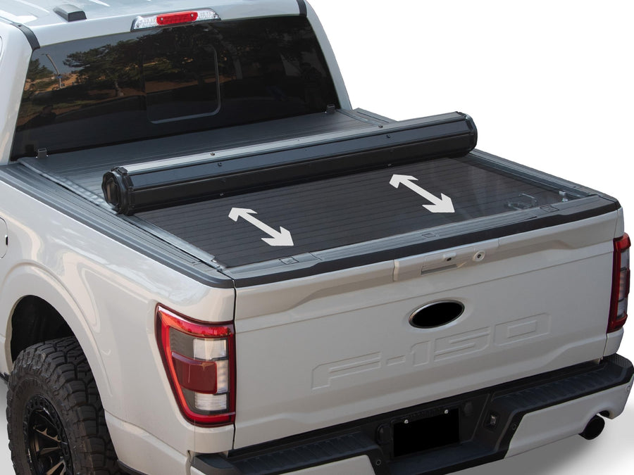 CoveRex RTX Low Profile Hard Roll-Up Truck Bed Tonneau Cover|Compatible with 2004-2012 Chevy Colorado/GMC Canyon 6 Ft (72") Bed|8722565|Aluminum Roll Up|Flush Mount|Truck Bed Cover|