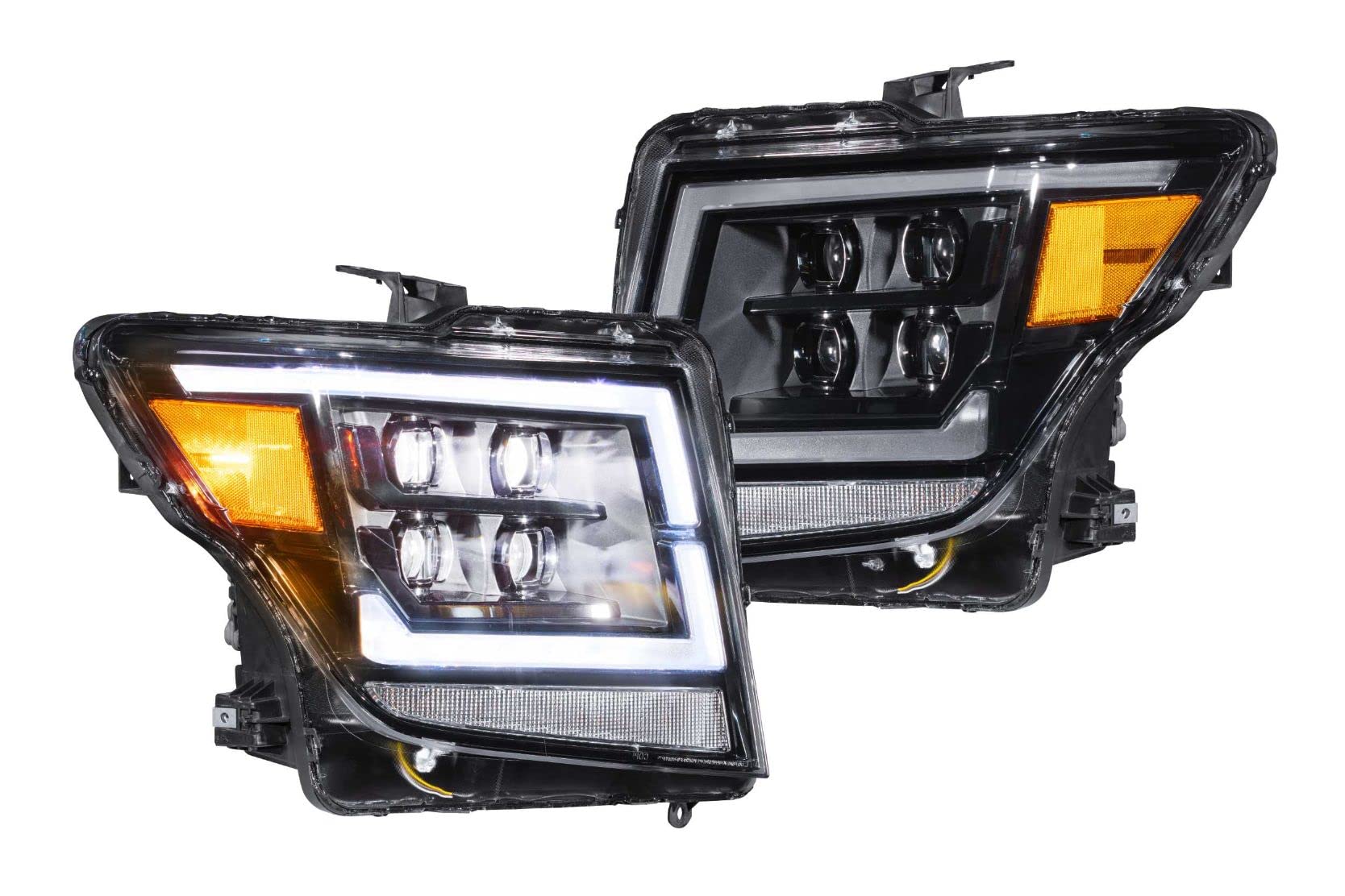 Morimoto LED XB Headlights Fits Nissan Titan 16-20, Plug and Play Headlight Assemblies (LF476)