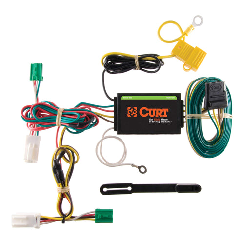 CURT Vehicle-Side 56135 Custom 4-Pin Trailer Wiring Harness, Fits Select Dodge Charger