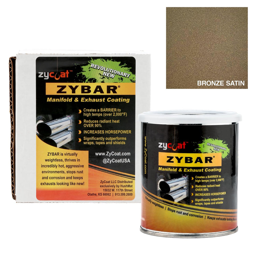 ZyBar ZyCoat 10016 High Temperature Coating - Bronze Satin, 16 Ounce