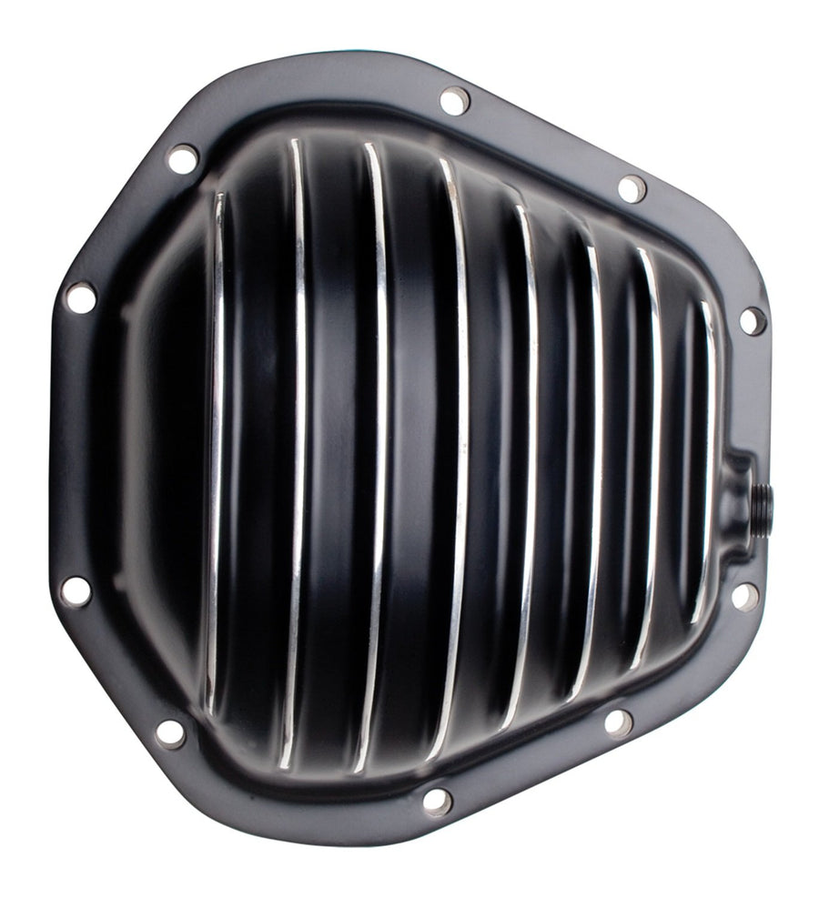 Polished Aluminum Differential Cover Kit Trans-Dapt Performance 9935 Satin Black Incl. Bolts/Gasket