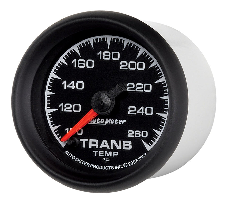 Auto Meter 2-1/16" 100-260 F Full Sweep Electric Transmission Temperature Gauge 5957 ES