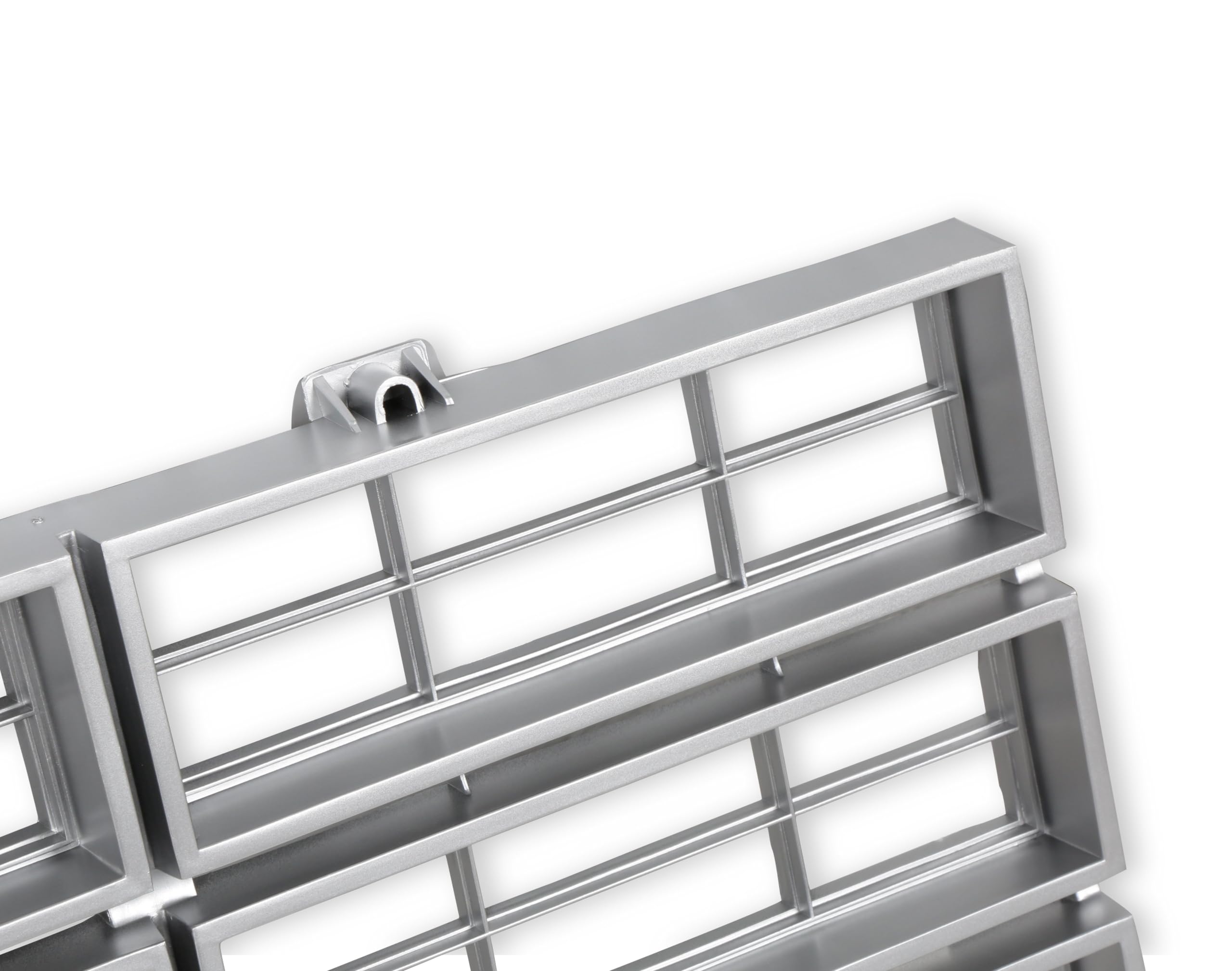 C/K Chevy Grille Holley Classic Trucks - w/o Bowtie - Silver 04-310