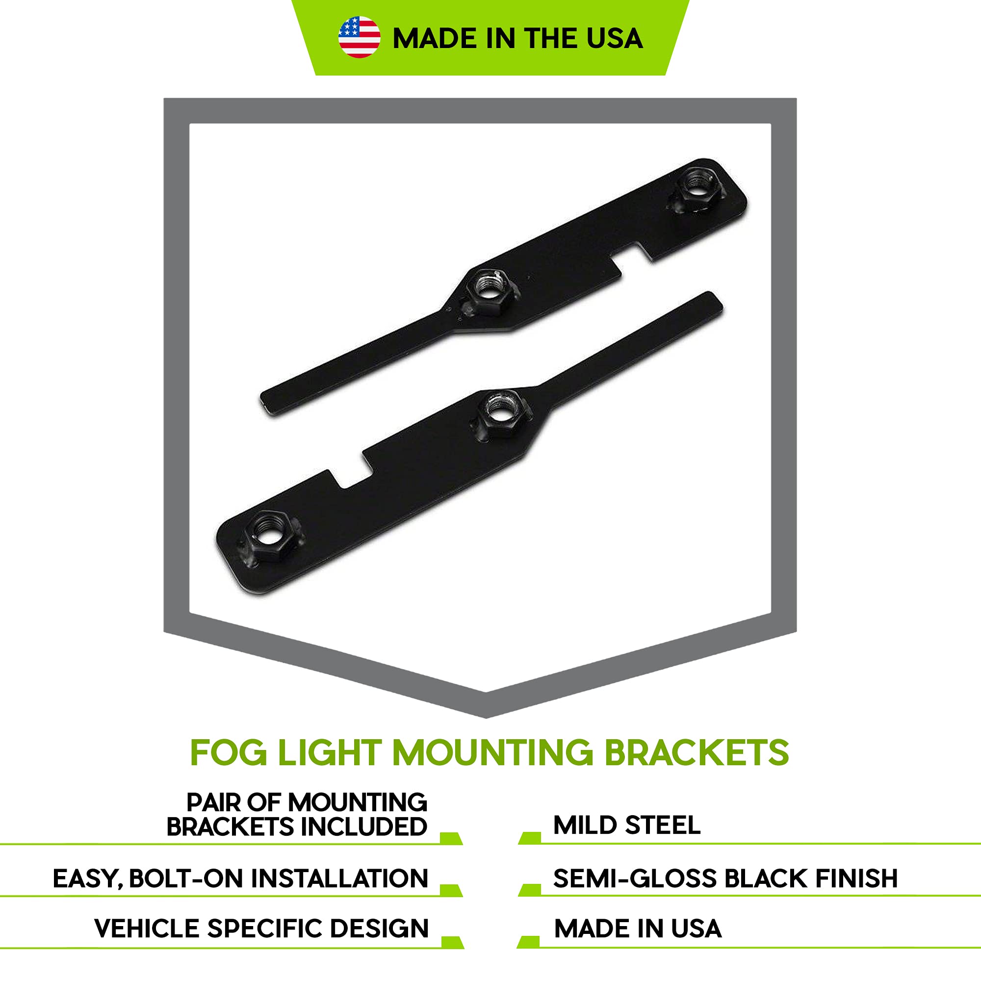 ZROADZ FORD F150-RAPTOR 2010-2014 Z325651 Black Front Bumper LED Bracket