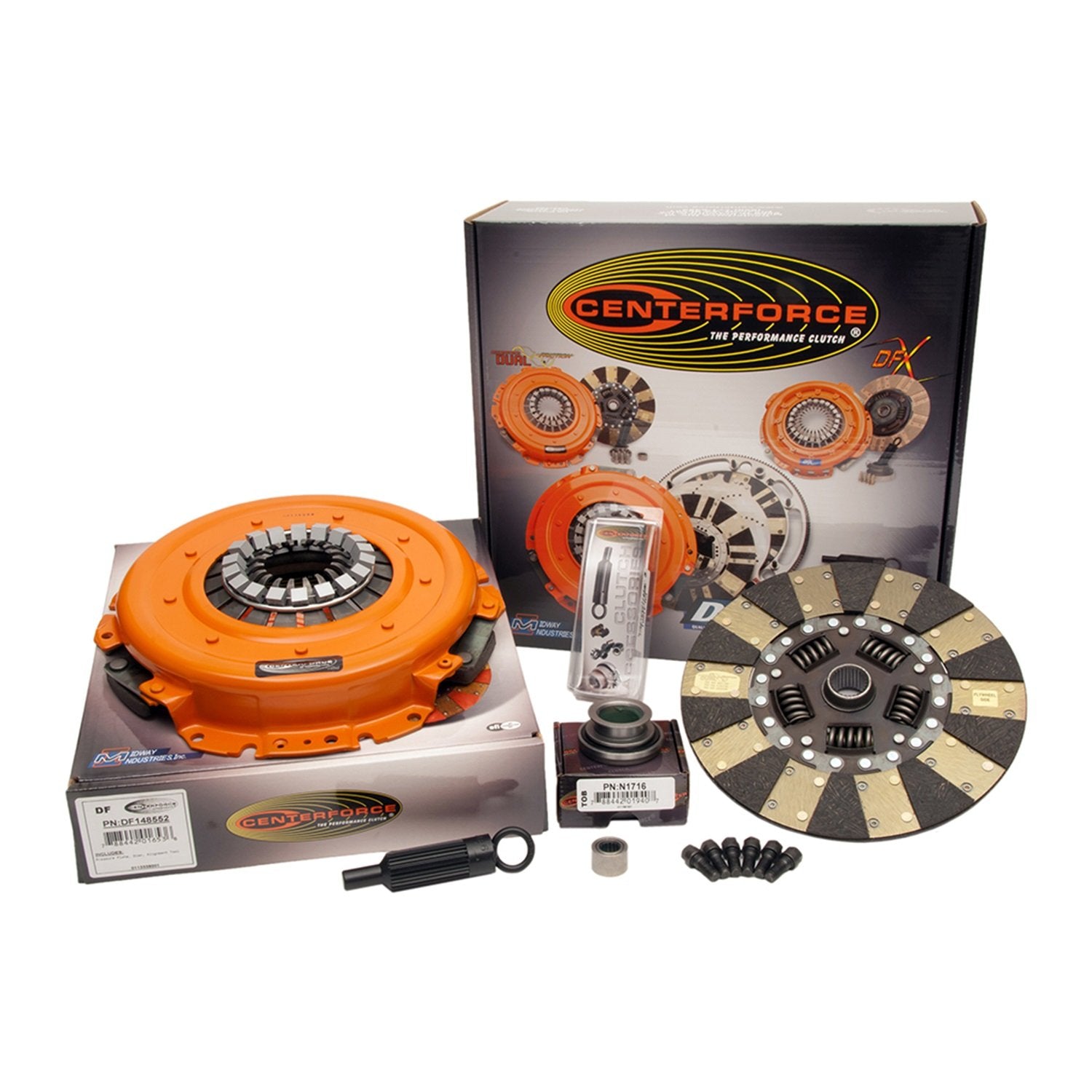 Dual Friction Centerforce KDF485216 Full Clutch Kit