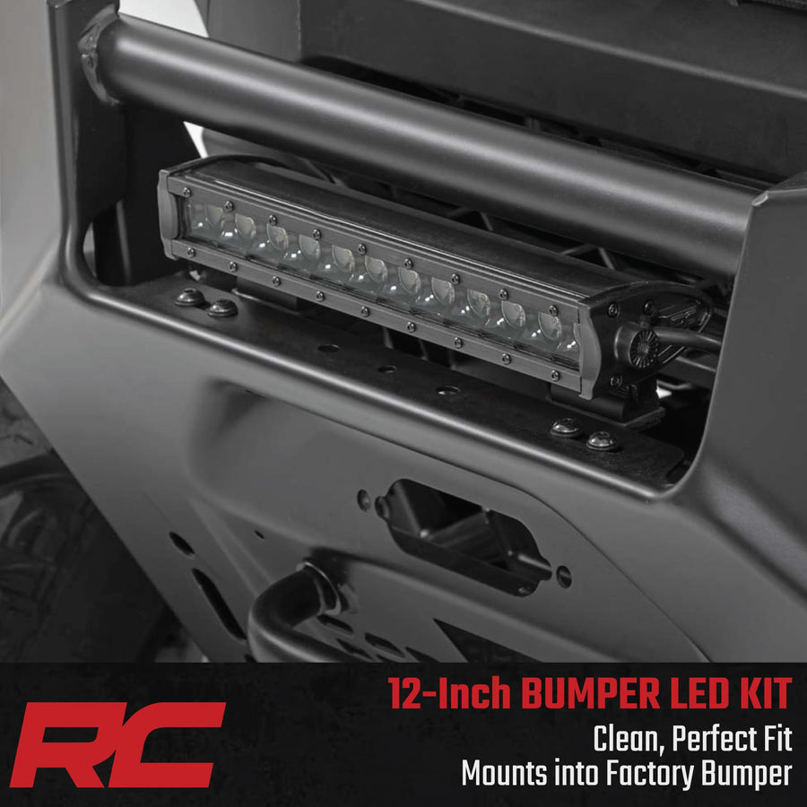 12" Rough Country LED DRL Bumper Kit for Polaris Ranger - 93027