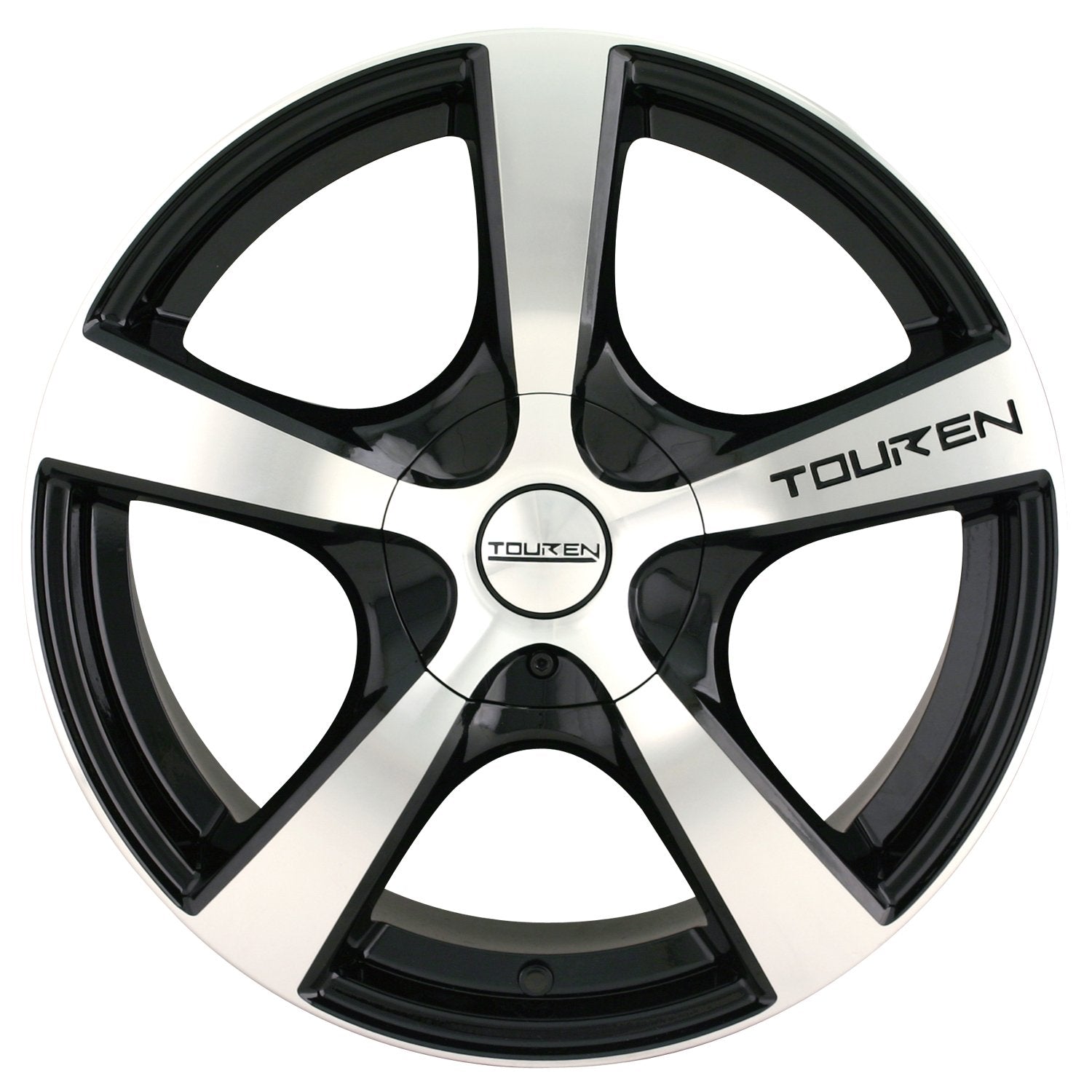 17x7 TR9, Bolt Pattern: 5x112/120, Offset: 42, BLACK/MACHINED FACE/MACHINED LIP, set of 1