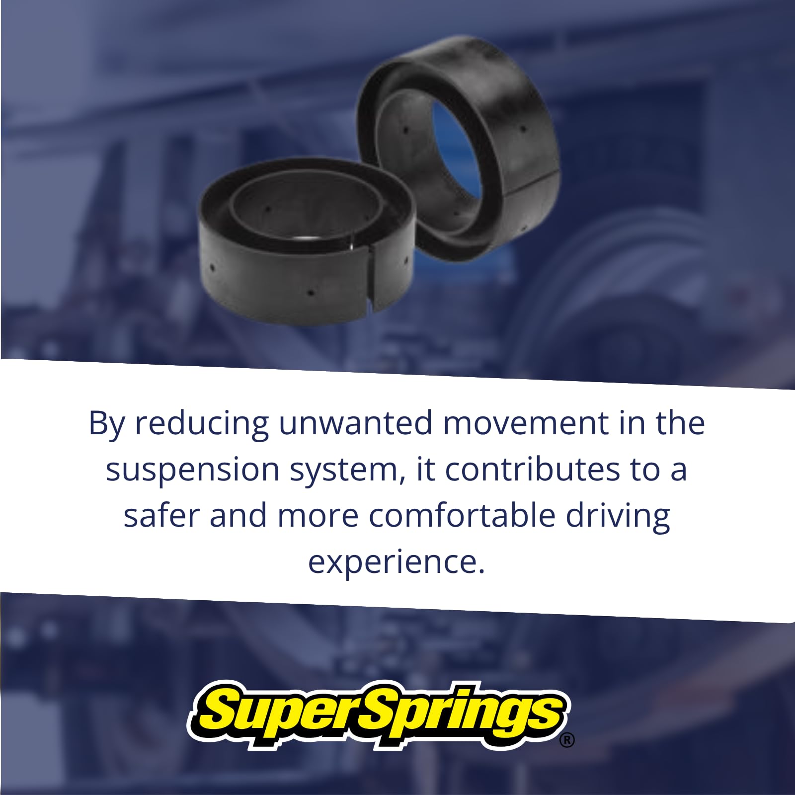 CSS-1094 SuperSprings | SumoSprings Coil for various applications | 0.94 inch inner wall height, Black