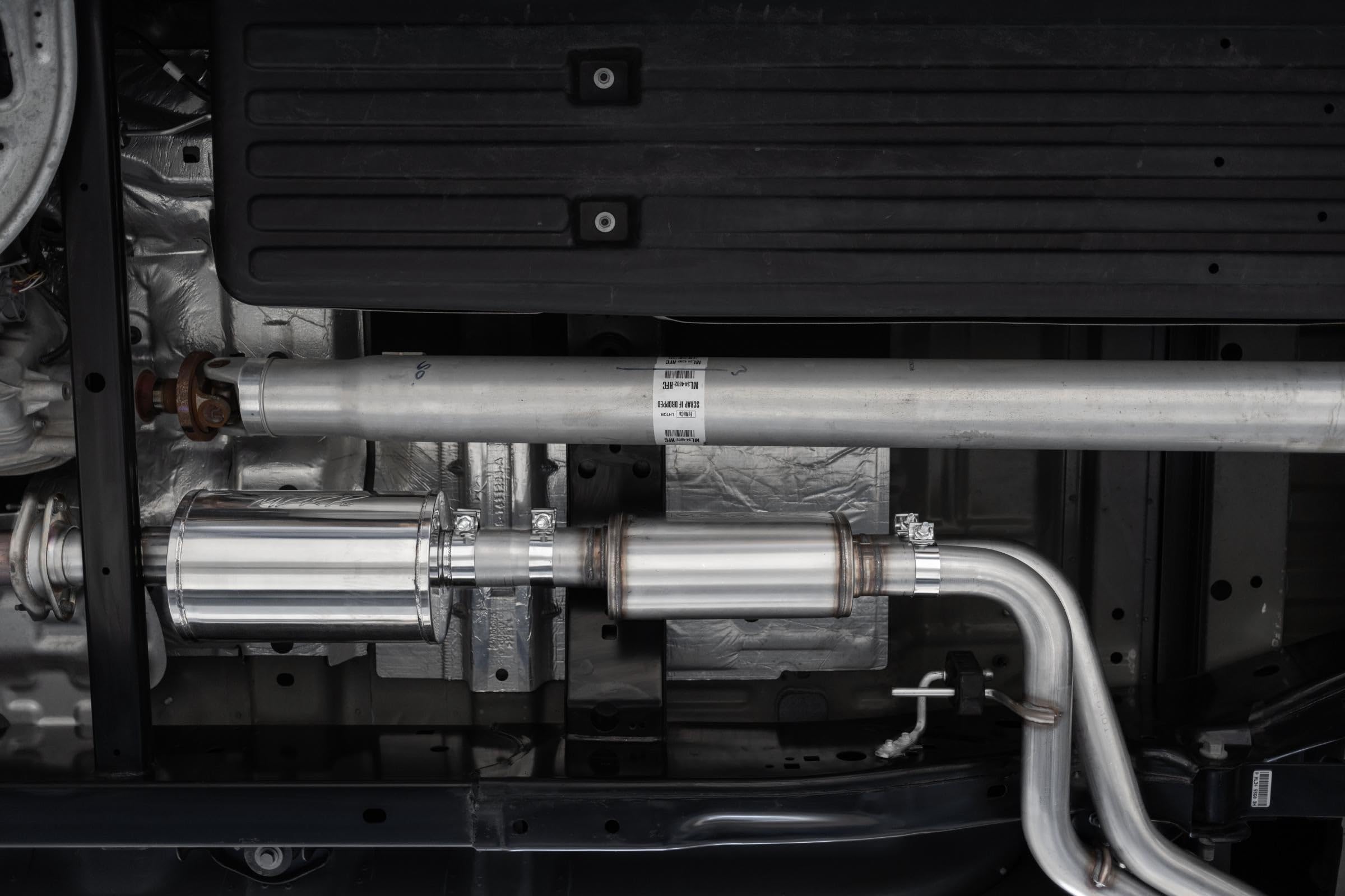 Ford F150 MBRP 2021+ T304 Pre-Axle (Street Profile) 2.5in OD Tips 3in Cat Back Exhaust