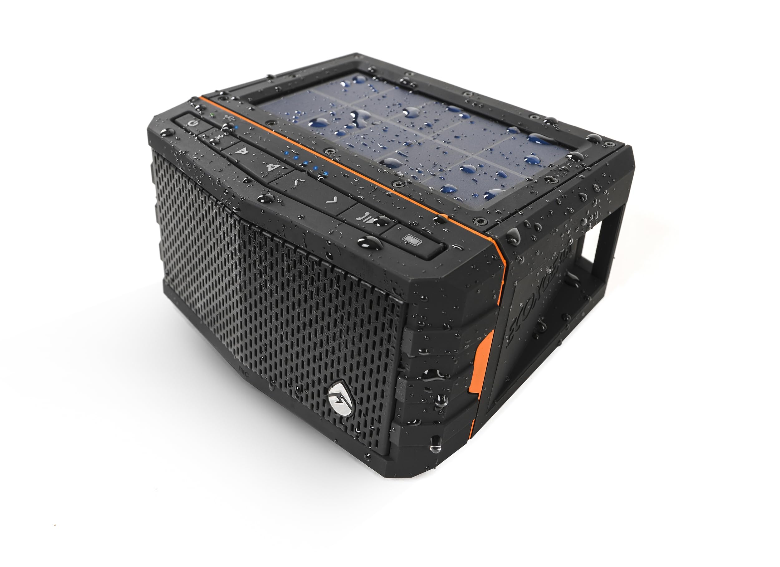 Sol Jam ECOXGEAR Solar-Powered Waterproof Bluetooth Portable Speaker (Black)