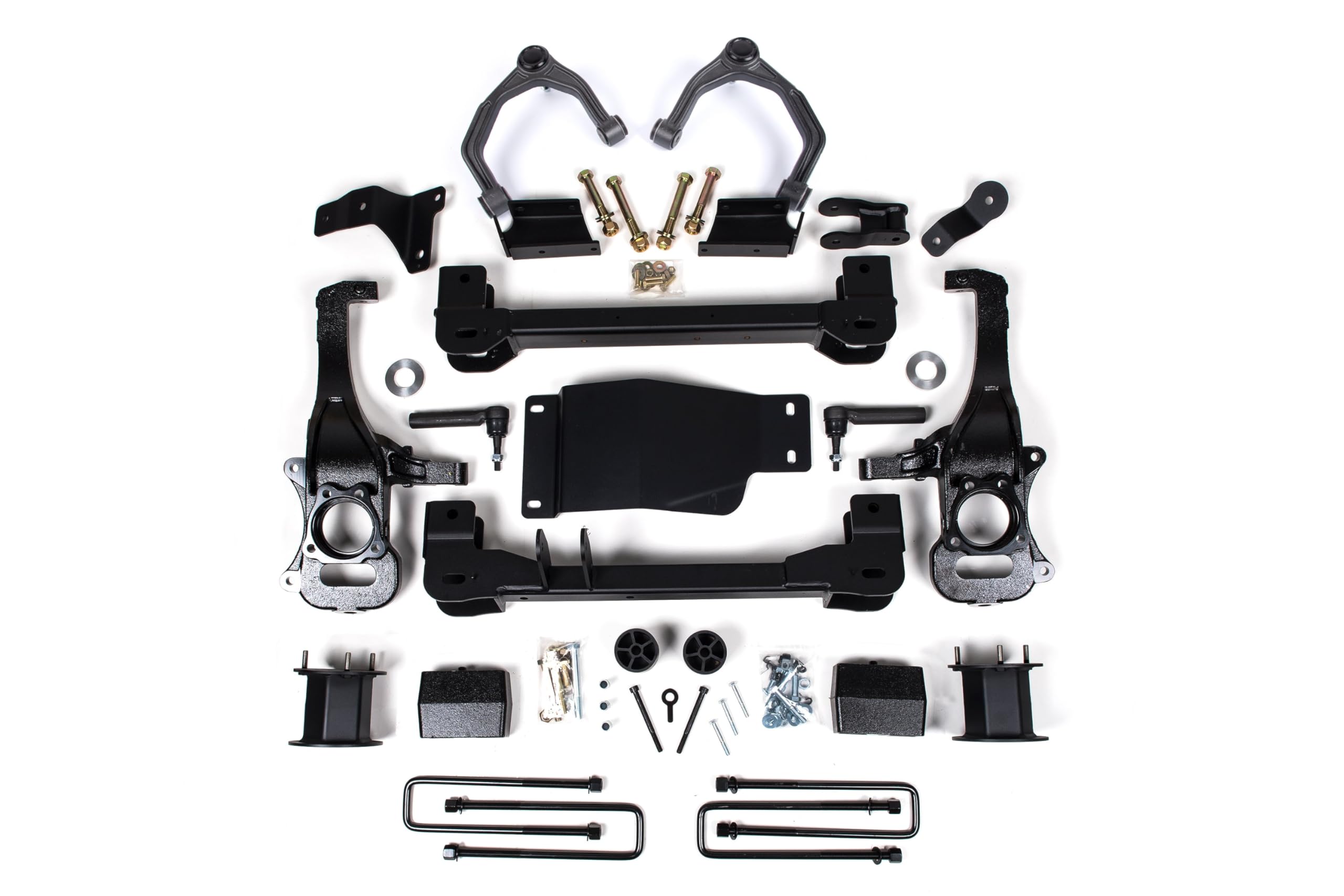 4 inch Full Suspension Lift Kit Zone Offroad ZONC67N | Nitro Shocks | Compatible with Chevrolet Silverado 1500/GMC Sierra 1500 4WD (2019-2024)