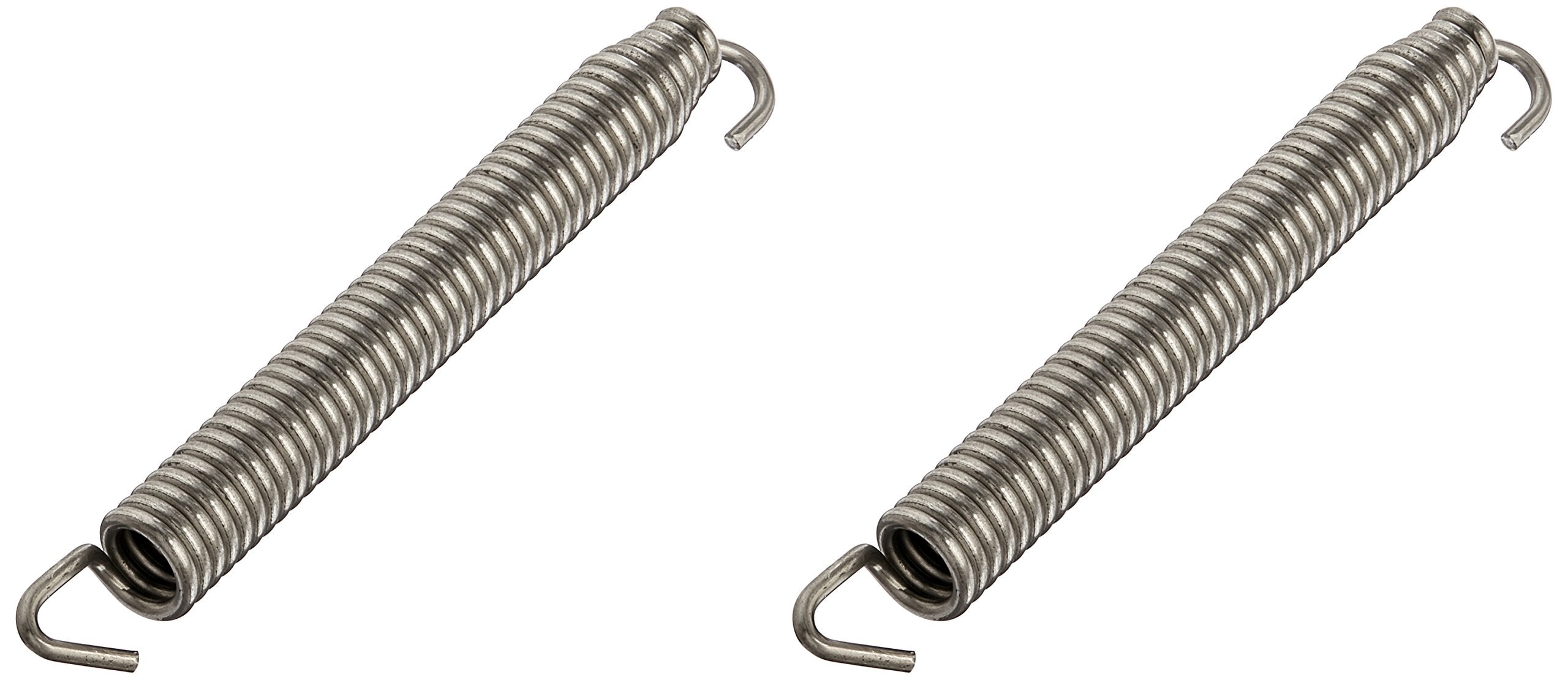 495-9900 Helix Racing Products 100mm Stainless Steel Swivel Exhaust Pipe Spring, (Pack of 2)