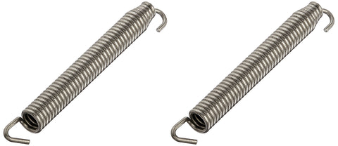 495-9900 Helix Racing Products 100mm Stainless Steel Swivel Exhaust Pipe Spring, (Pack of 2)