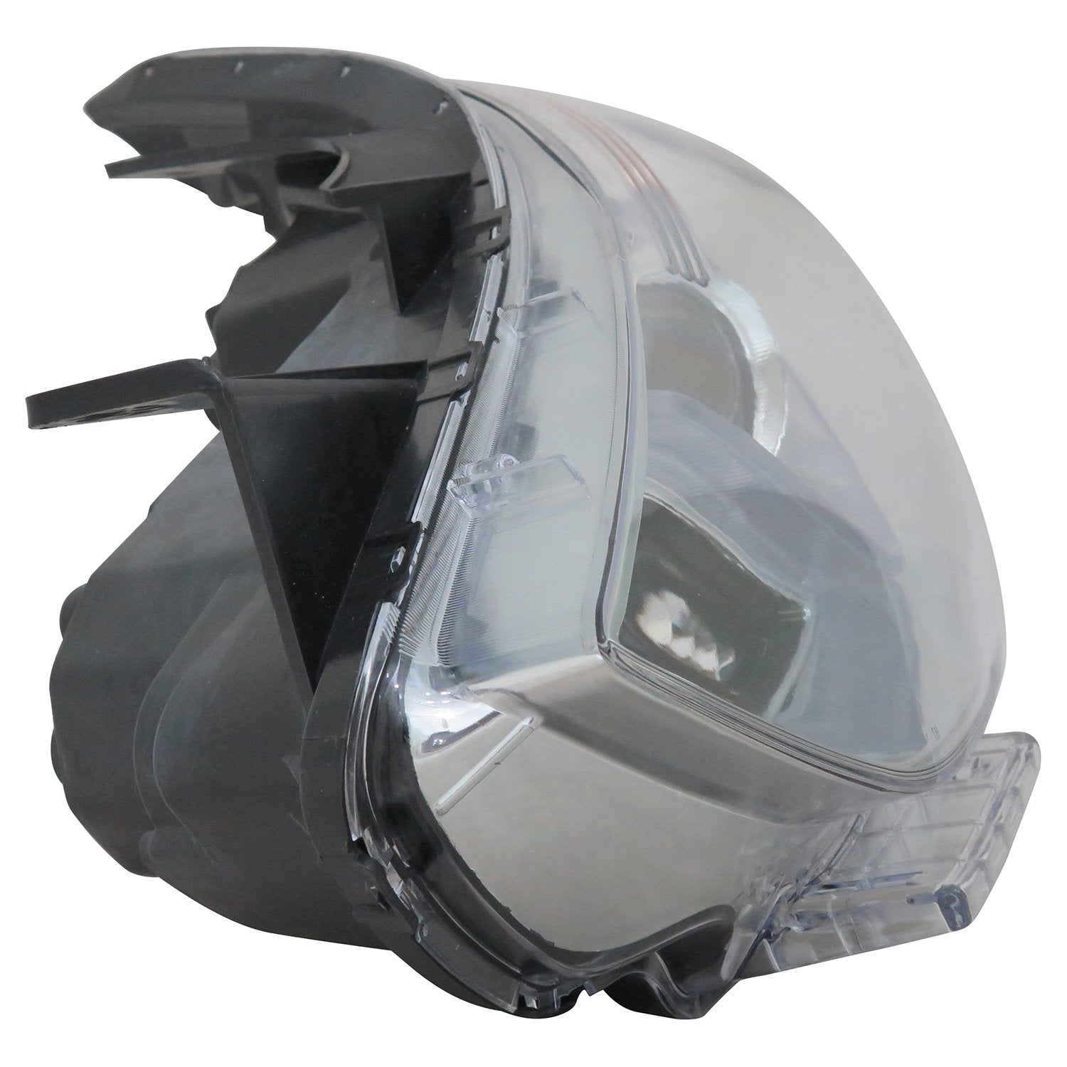 Left TYC Headlight Assembly Compatible with 2011-2015 Hyundai Santa Fe