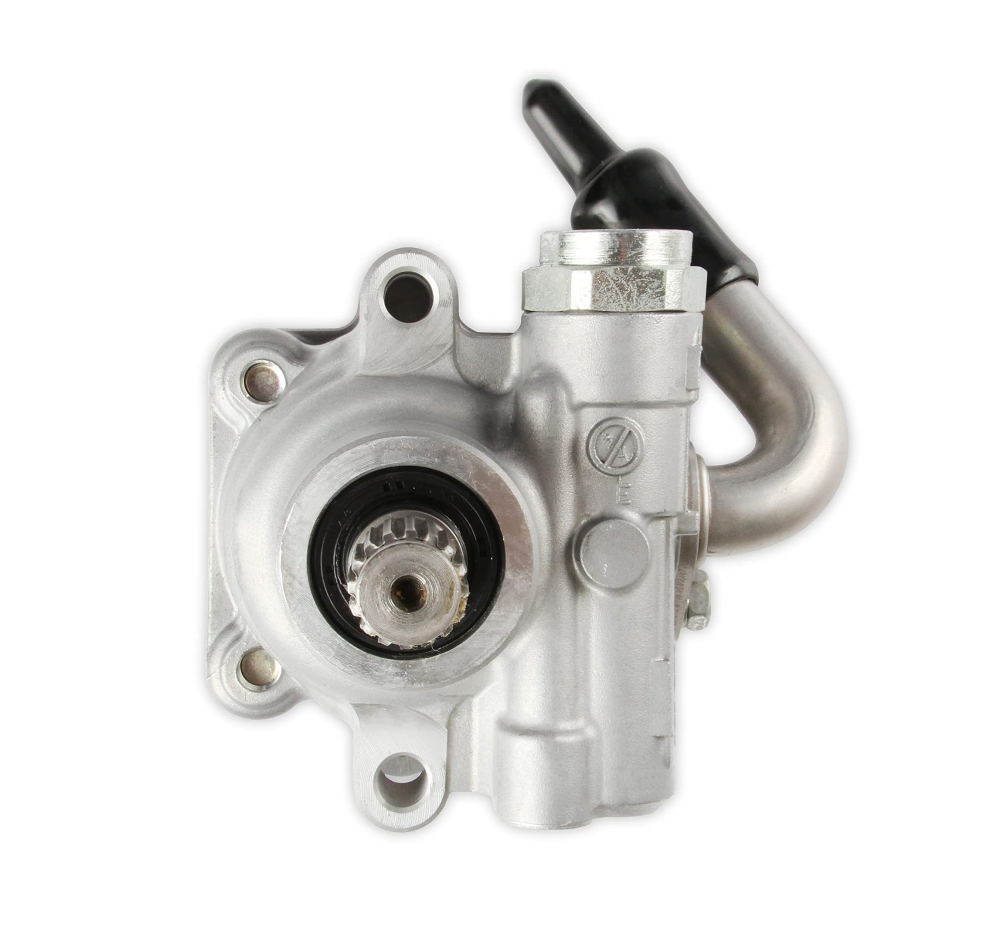 Power Steering Pump Assembly Holley 198-103, for LT4 Accessory Drive with splined shaft