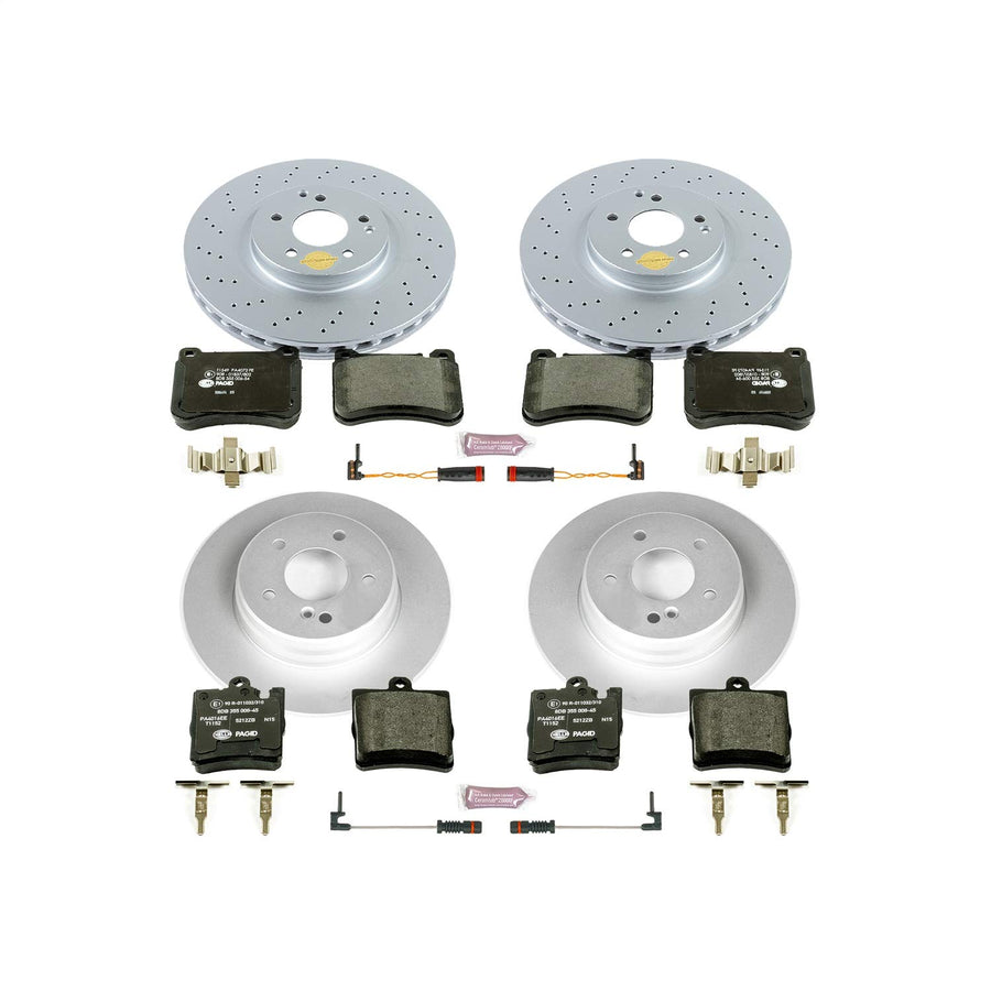 Euro-Stop Power Stop Brake Kit Front and Rear