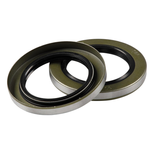 Lippert Grease Seal Double Lip for 5,200 to 8,000-lb. Trailer Axles with 3.371" Hub Bore Diameter, 2.25" Spindle Diameter, 3/8" Width, Grease Application (2-Pack) - 2023134655