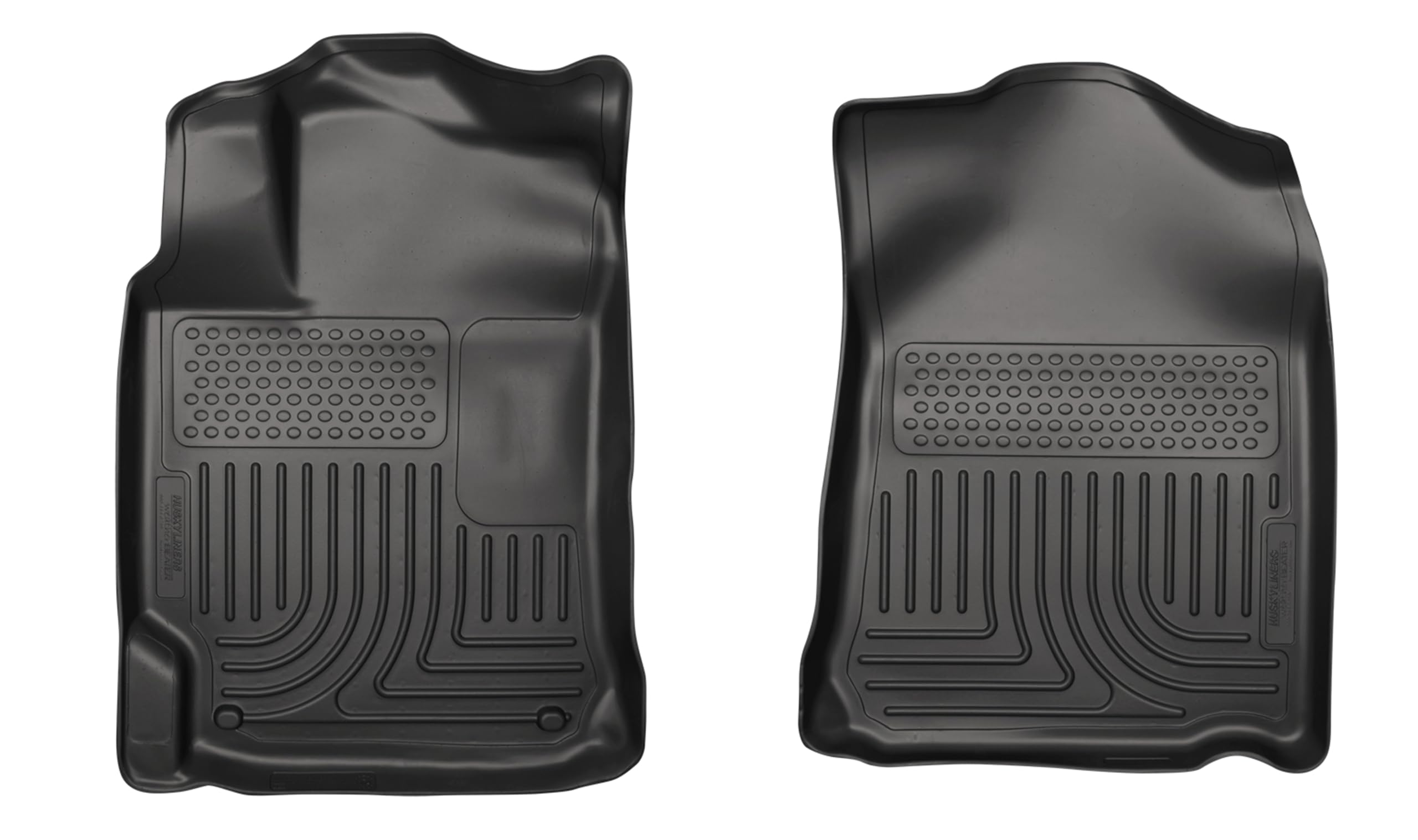 Weatherbeater Husky Liners Floor Mats | Fits 2009-2011 Toyota Venza | Front Row, 1-pc Black - 15561