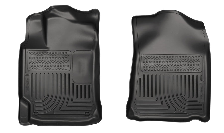 Weatherbeater Husky Liners Floor Mats | Fits 2009-2011 Toyota Venza | Front Row, 1-pc Black - 15561