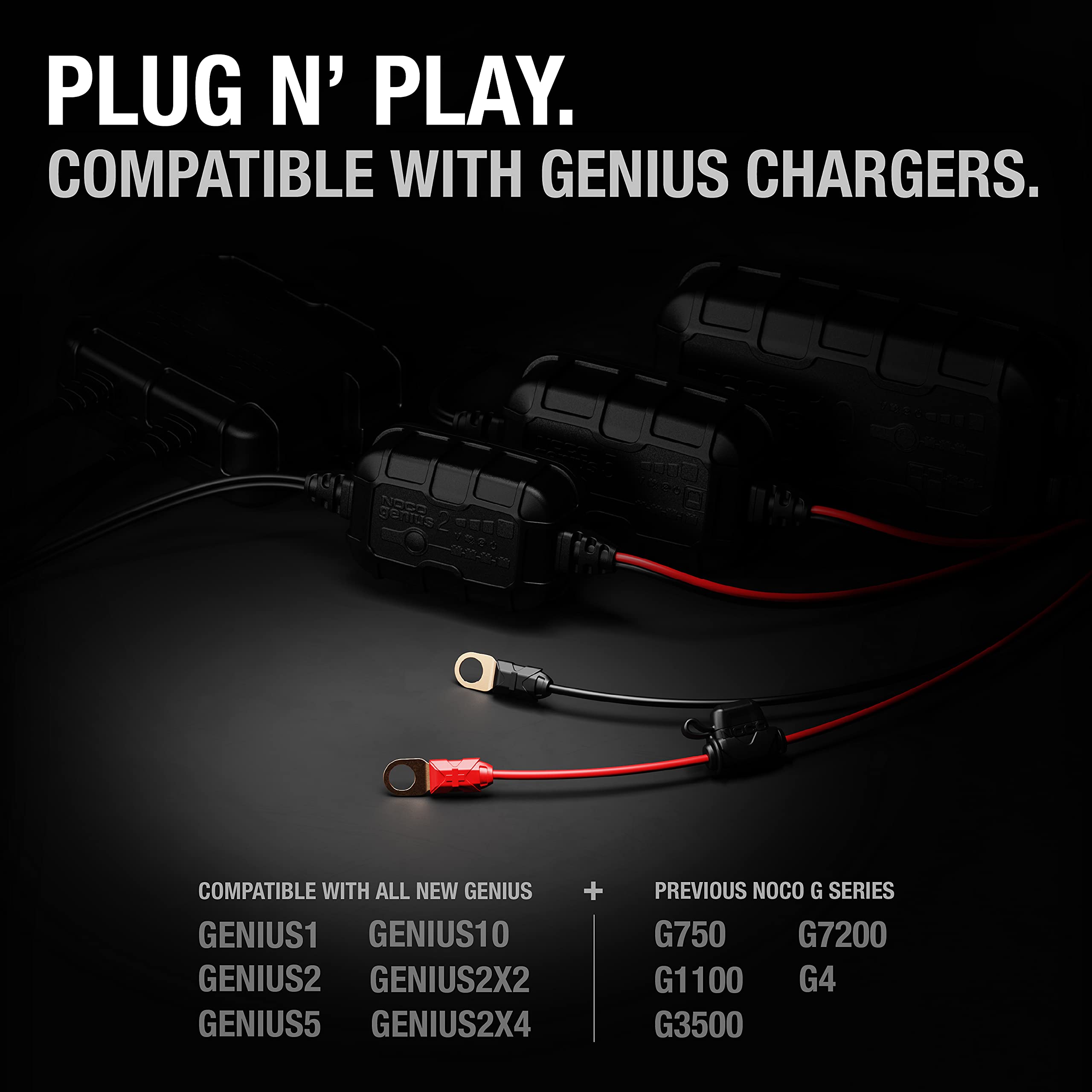 NOCO X-Connect GC008 M10 XL Eyelet Terminal Accessory Genius Smart Battery Chargers