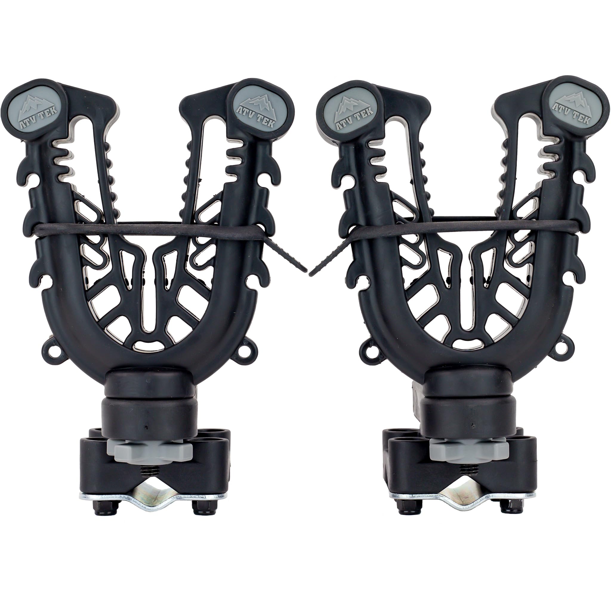 FlexGrip Pro Mounting Rack for Gun, Bow, Tools, Utilities - ATV TEK, Single Rider