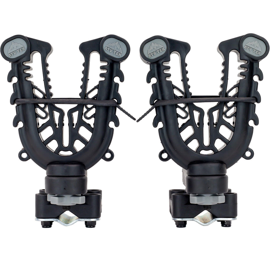 FlexGrip Pro Mounting Rack for Gun, Bow, Tools, Utilities - ATV TEK, Single Rider