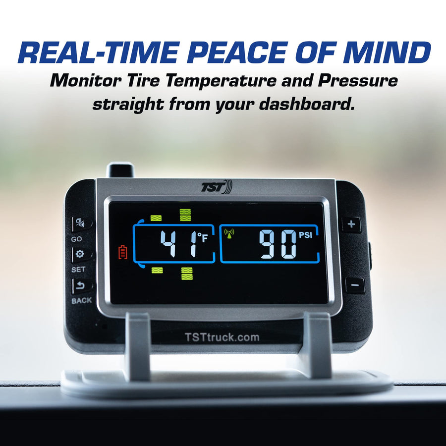Full Color Monitor TST 507 Series Tire Pressure Monitoring System (TPMS) for RVs, Campers, and Trailers - Compatible with TST 507 TPMS Kits and Sensors (Display Monitor Only)