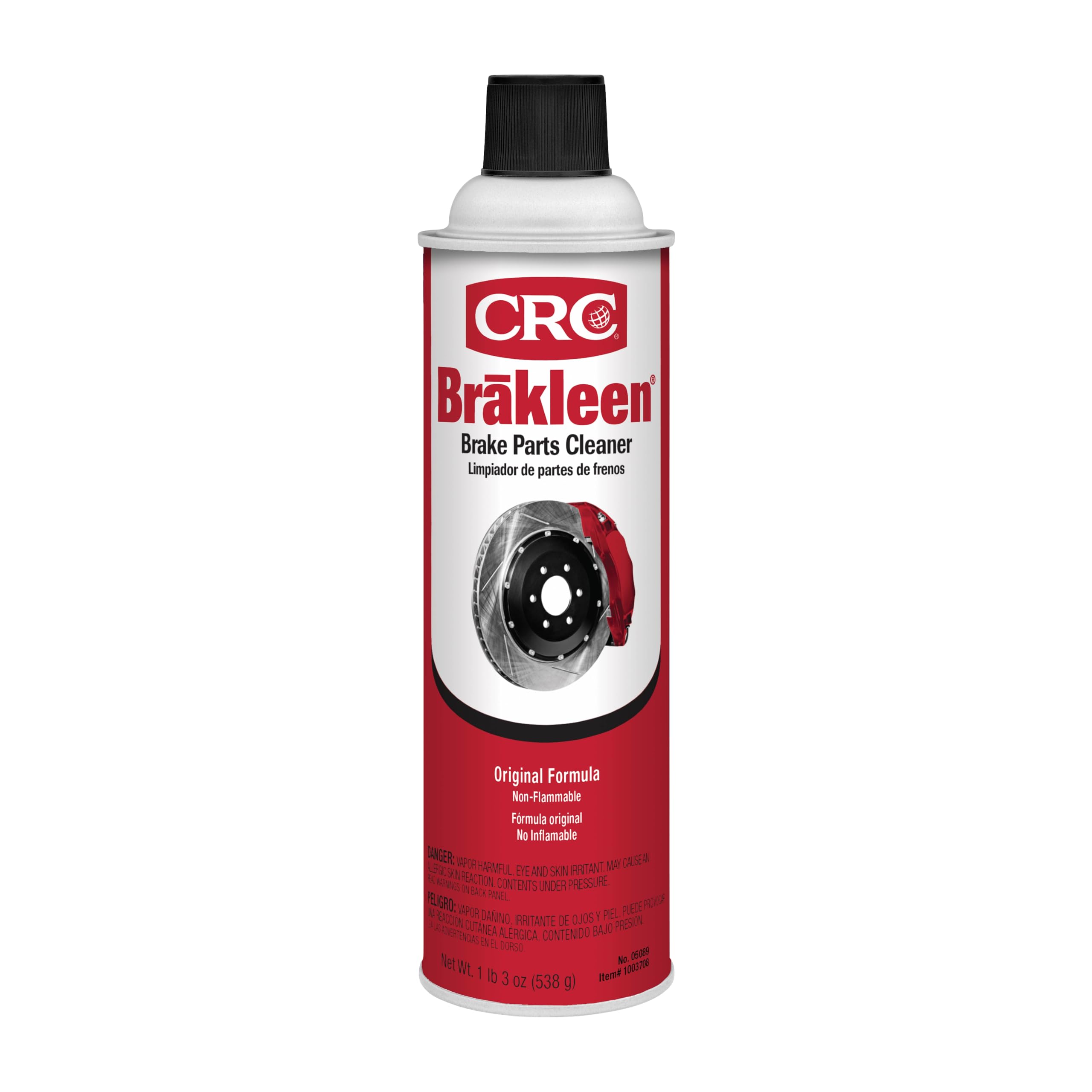 Brake Parts Cleaner CRC BRAKLEEN - Non-Flammable -1lb 3 Oz (05089)