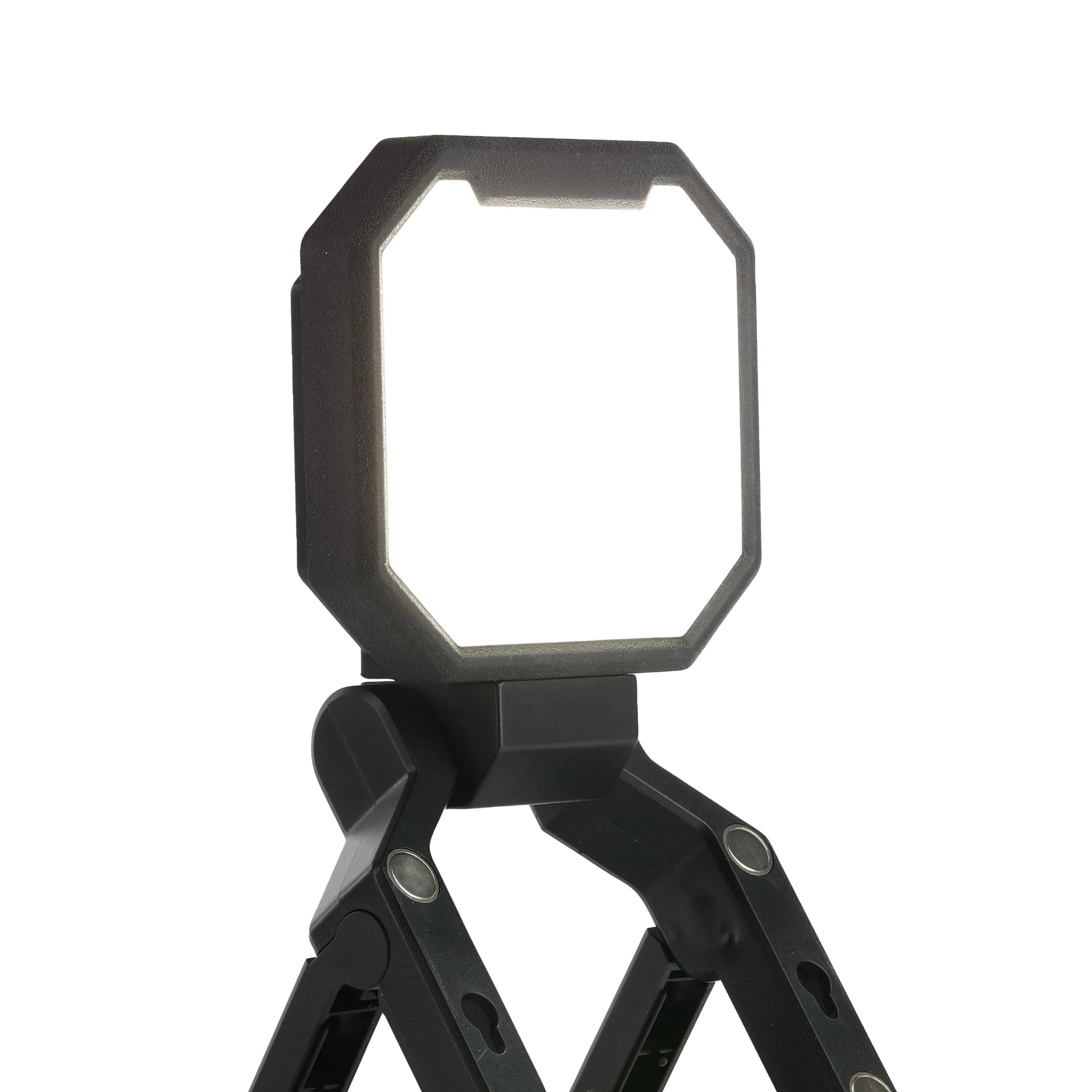 Rechargeable LUXPRO LP1690 Foldable Magnetic Work Light - 2000 Lumens Max Output - Durable Light for Mechanic Shops, Workshops & DIY Projects