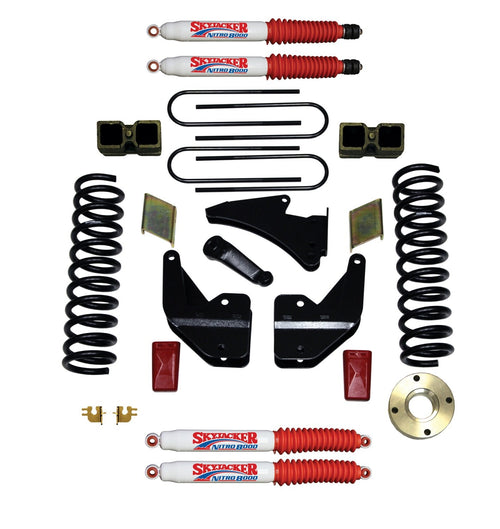 Skyjacker Suspension Lift Kit R13651K-N w/Shock 6 in. Lift Incl. Front Coil Springs Rear Block U Bolt