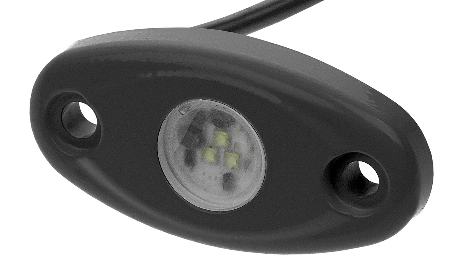 RGB LED Oval Boat Light Kit -Wht. - 2pk.