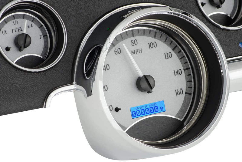 Ford Mustang VHX System, Silver Face - Blue Display 1967-68