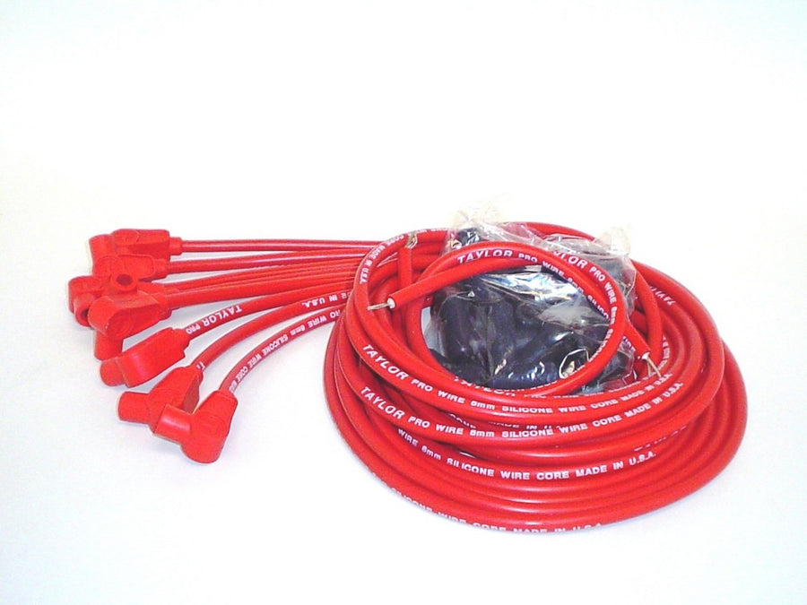 70260 Taylor Pro/Vertex Wire Core Univ 8cyl 90d Red