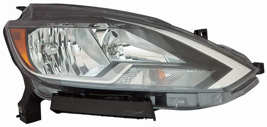 NISSAN SENTRA 16-18 RH ASY HALOGEN HL CAPA