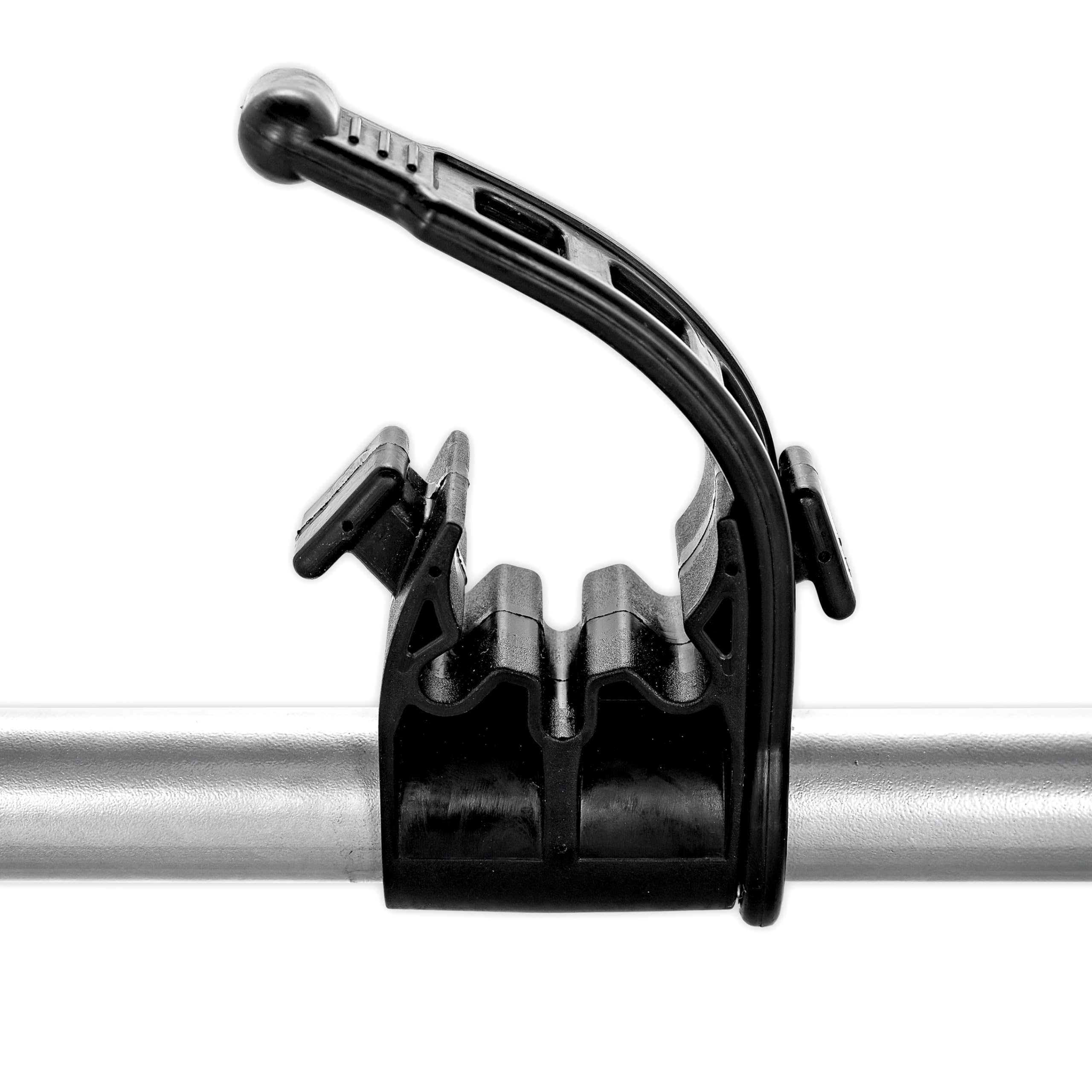 RV Ladder Mount Camco Bike Rack - Easily Holds 2 Bikes & Folds for Convenient RV Storage - Max Weight Capacity of 60 lbs - Designed w/Heavy Duty Steel (51492)