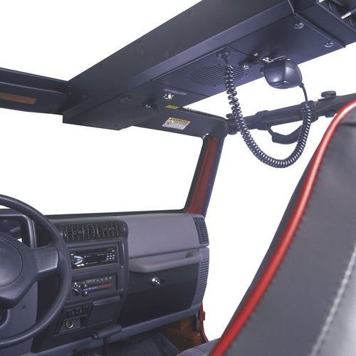 Overhead Console for Jeep Wrangler CJ, YJ, and TJ (1976–2002) | Tuffy Security Products, Locking, Heavy-Duty Steel Storage