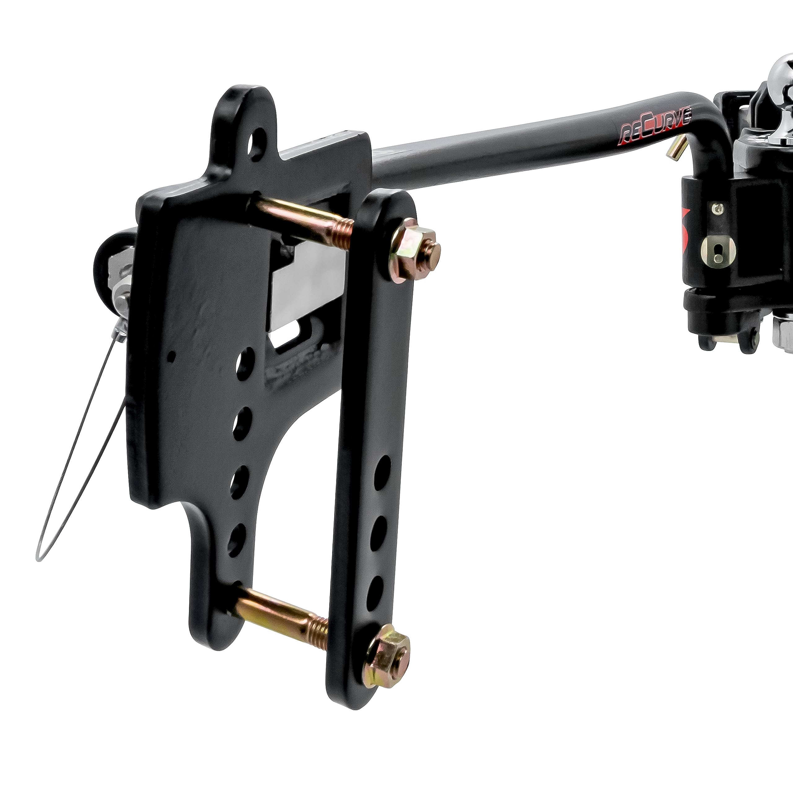 Eaz-Lift Camco ReCurve R6 1,200lb Camper/RV Weight Distribution Hitch - Features Premium Adaptive Sway Control & 2-5/16" Hitch Ball w/15,000lb Max Rating - 1,400lb Max Tongue Weight Rating (48734)