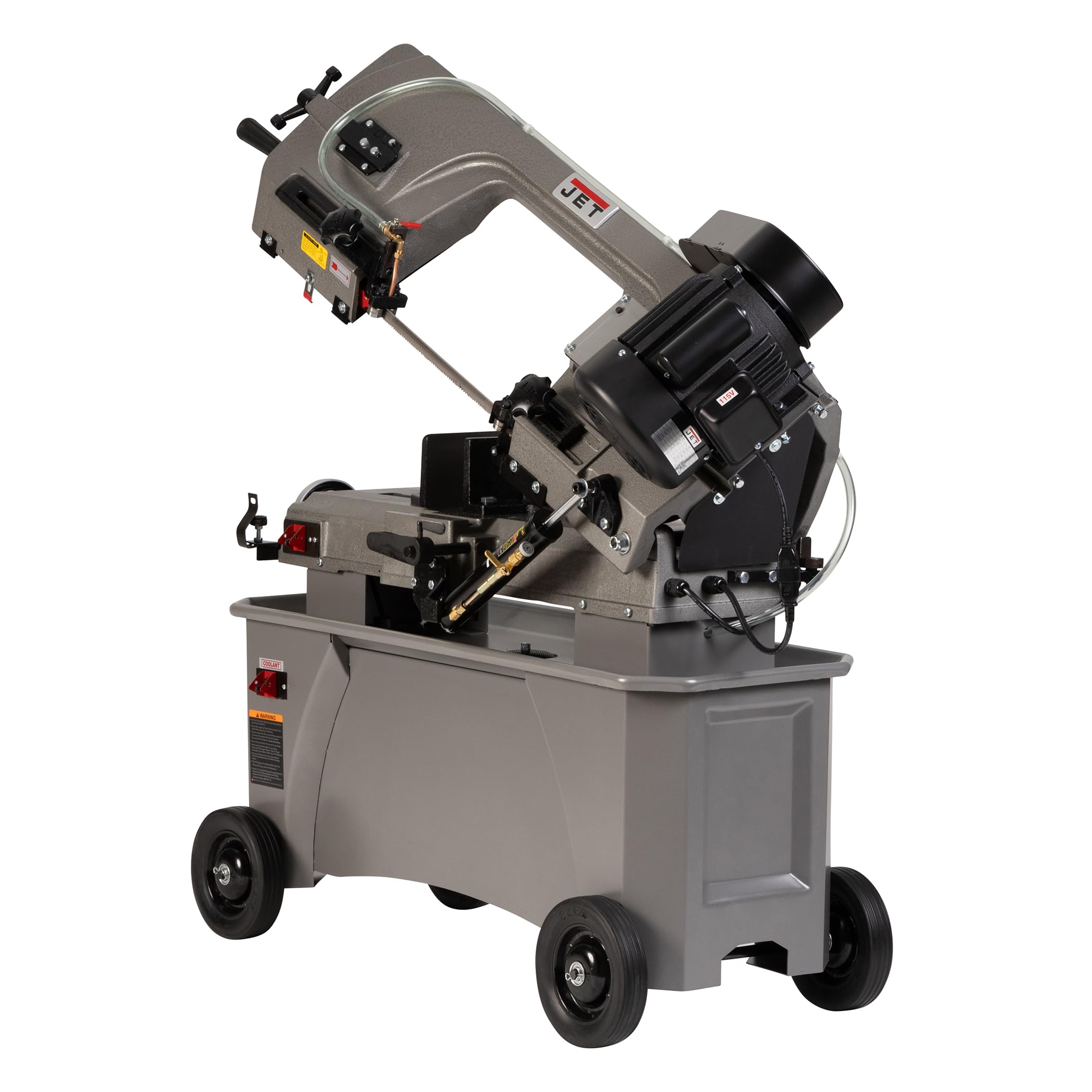 JET Horizontal/Vertical 7" x 12" Metal Bandsaw, 3/4 HP, 115/230V 1Ph (HVBS-712)