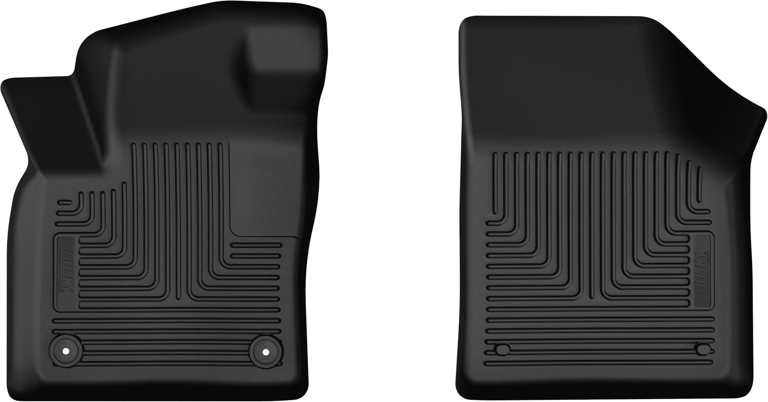 Husky Liners Floor Mats X-act Contour | Fits 2018-2025 Volkswagen Atlas | Front Row, 2-pc Black - 50401