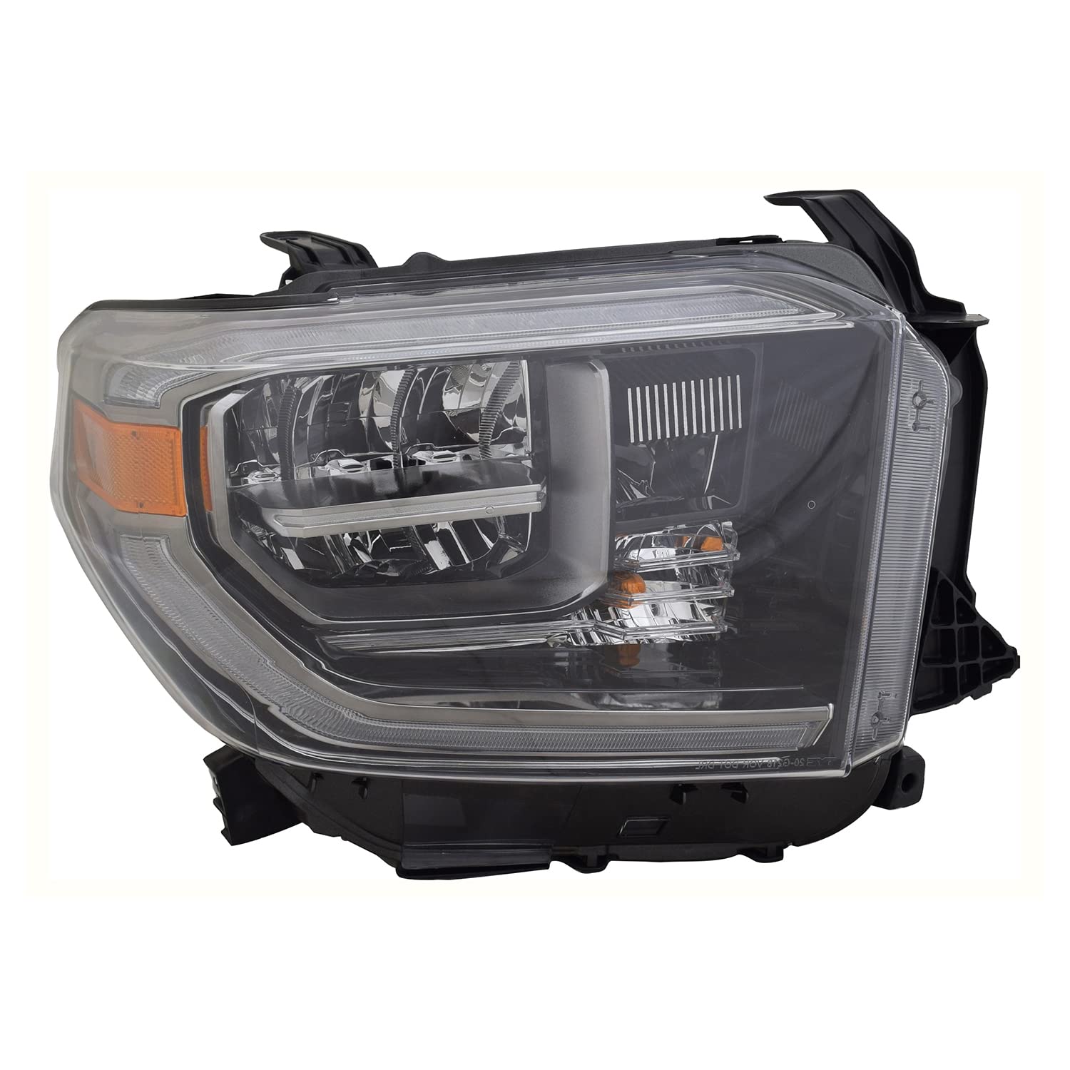 Right TYC Headlight Assembly Compatible with 2018-2018 Toyota Tundra