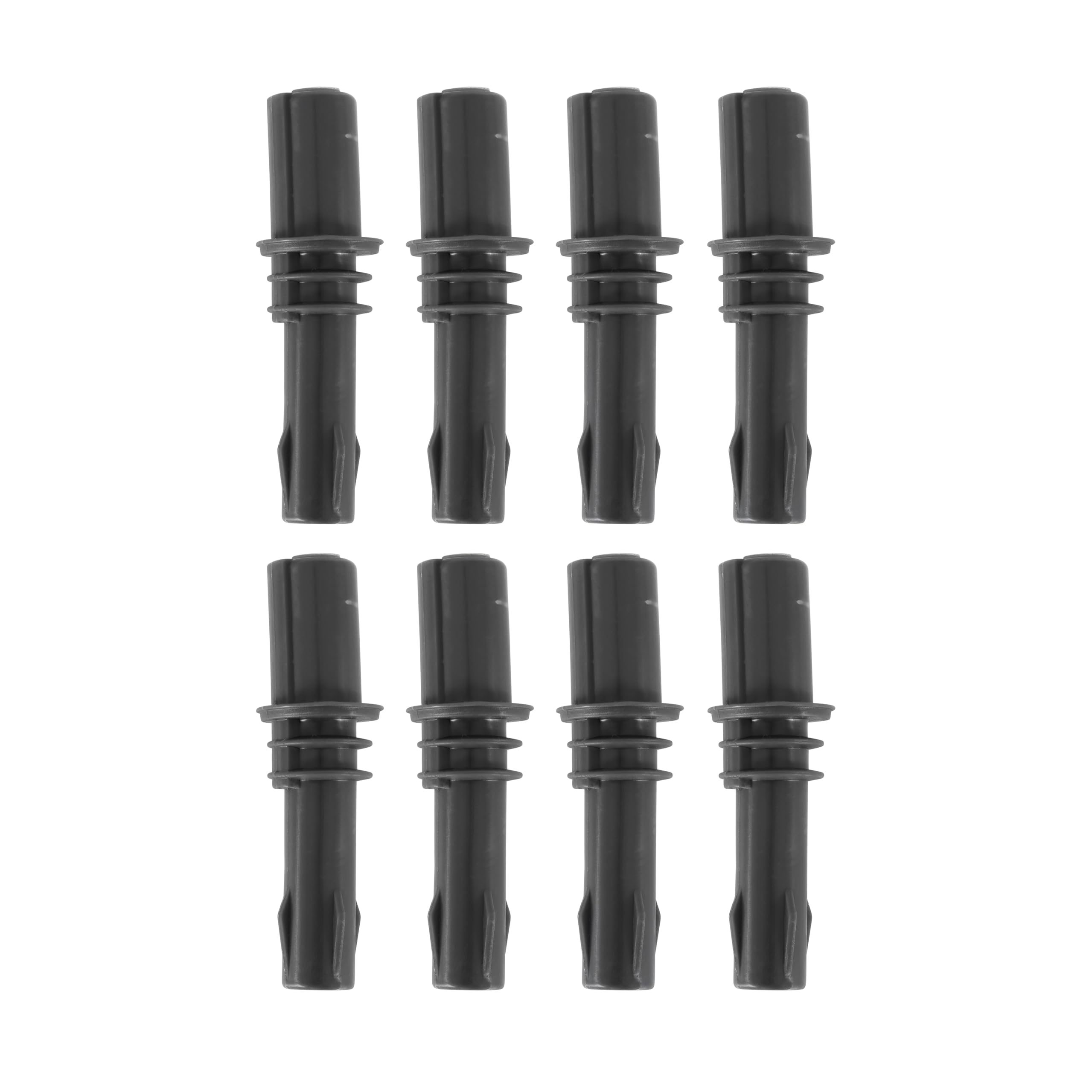 170033 ACCEL High Performance Ignition Coil boots, Black, 8-Pack