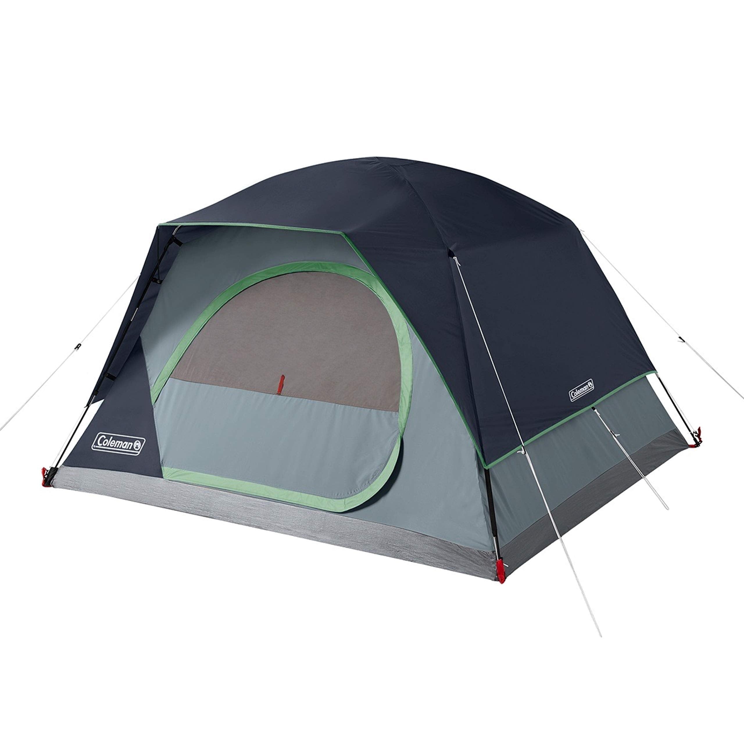 Skydome Coleman Camping Tent with 5 Minute Setup, 2/4/6/8 Person Weatherproof Tent with Rainfly & Carry Bag, 20% More Headroom Than Traditional Canopies