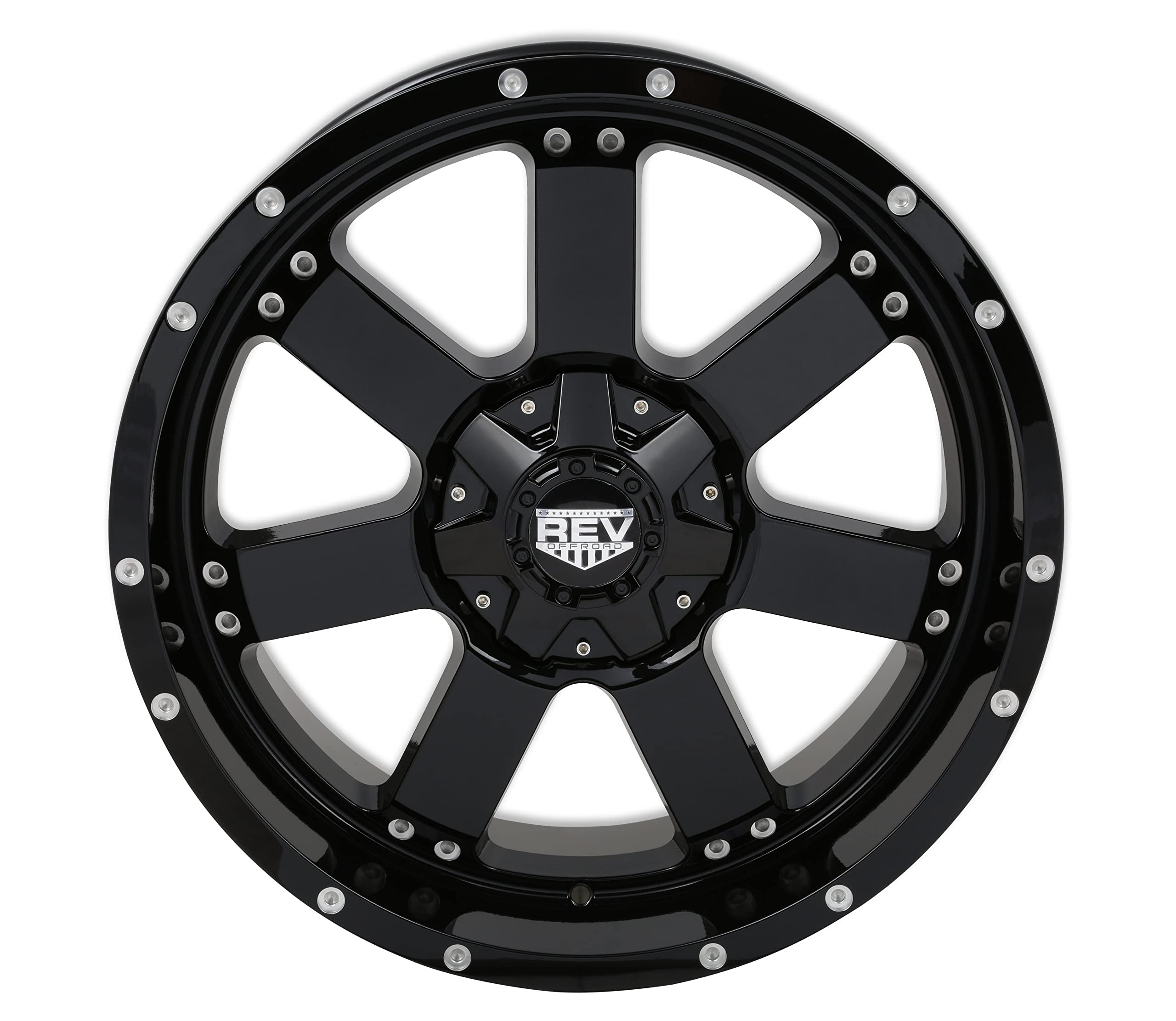 885 Series REV Wheels 885B-2903512 - 20x9-4.53 bs - 6x5.5 / 6x135 - Black