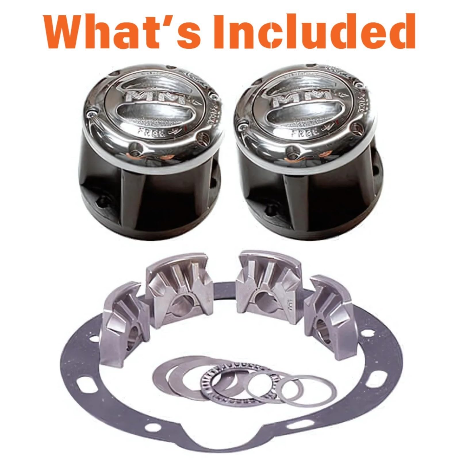 MILE MARKER Conversion Service Kit 503 fits NP203 Transfer Case - Includes 423 3/4 Ton Hubs - Reduces Wear & Tear - Improved Fuel Economy - Exceptional Performance & Reliability