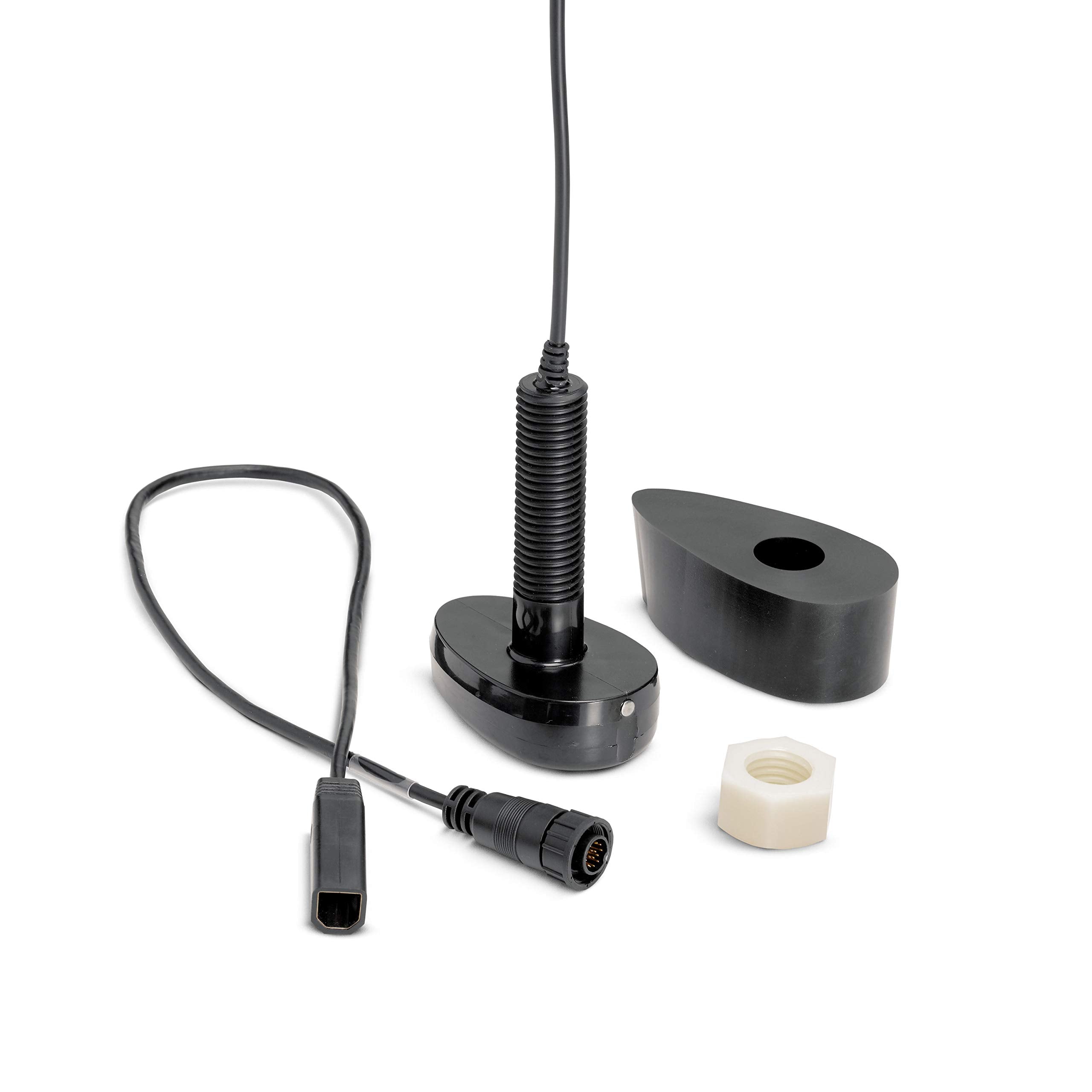 Humminbird Thru Hull Plastic Temperature Transducer for Helix with Dual Spectrum Chirp Sonar – XPTH 9 HW T