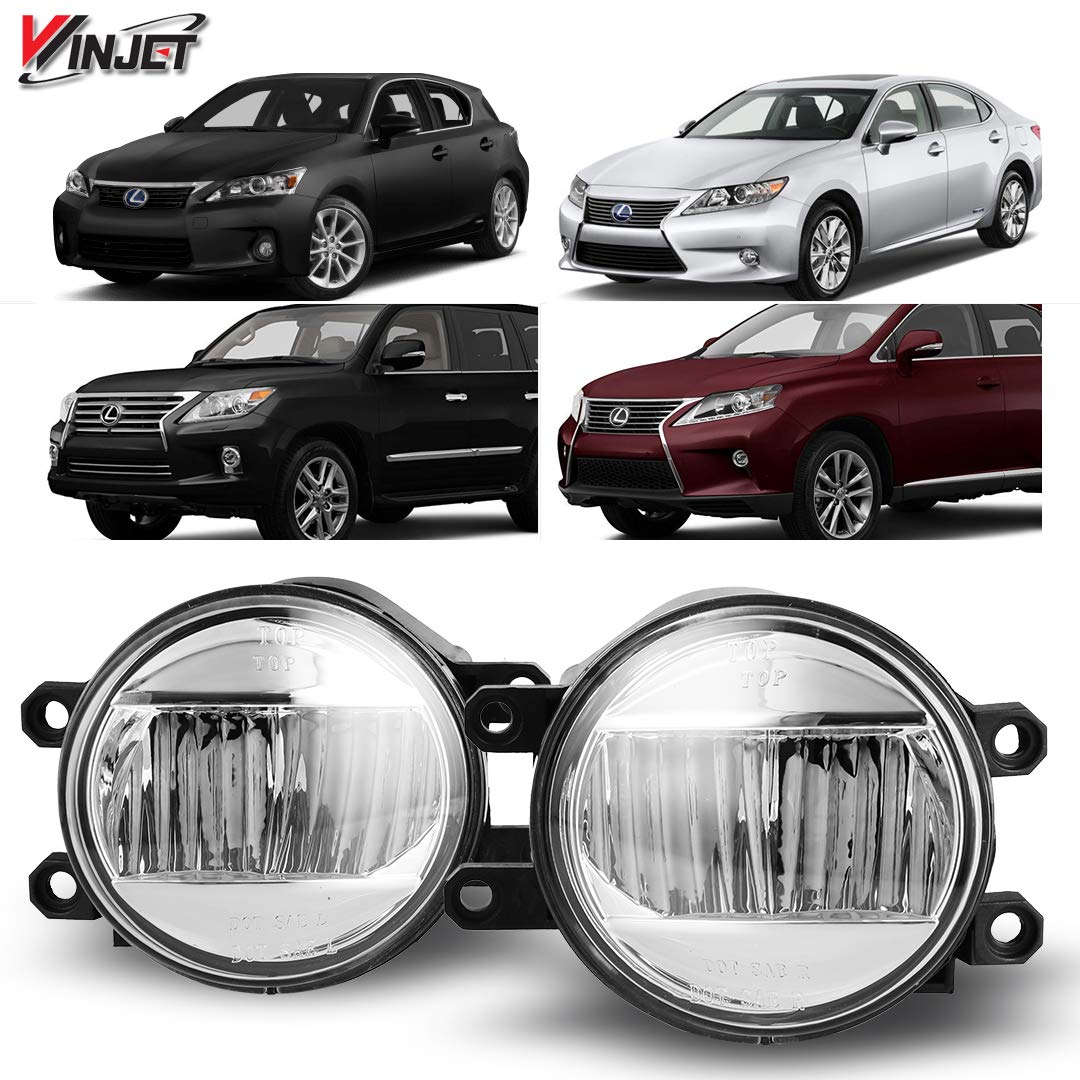 LED Fog Light Replacement Set for 2011-2016 CT ES GS IS NX RX