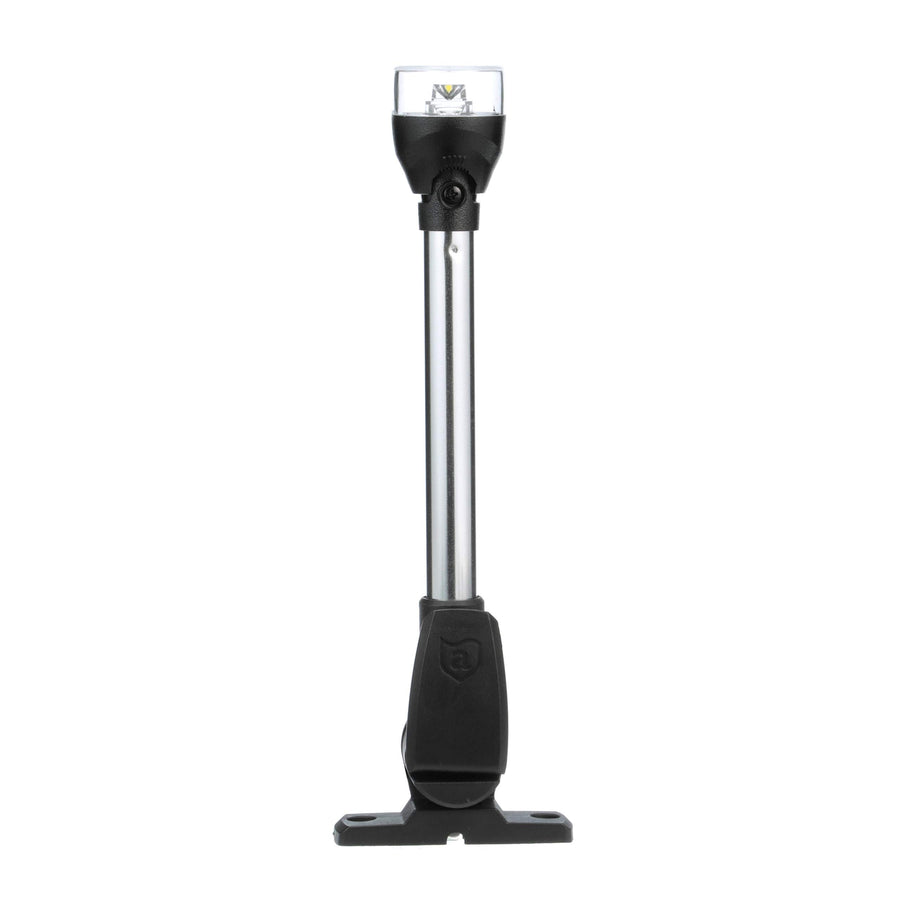 12-Inch attwood 5557-PV12A7 All-Round LED Fold Down Navigation Light Black Base