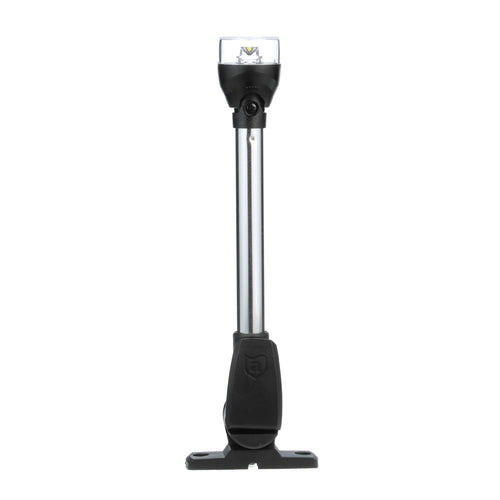 12-Inch attwood 5557-PV12A7 All-Round LED Fold Down Navigation Light Black Base